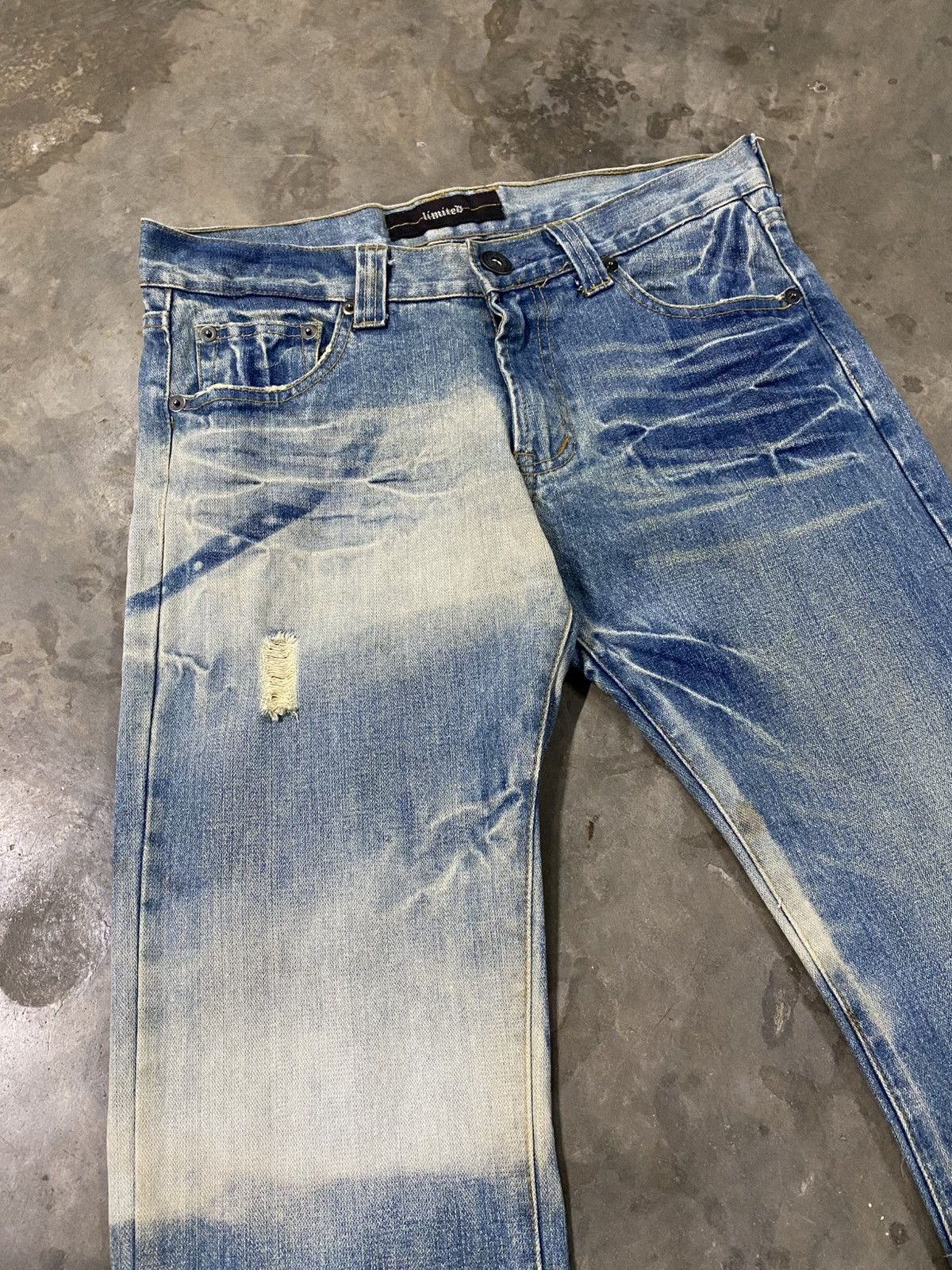 Hysteric Glamour × If Six Was Nine × Japanese Brand Flare Jeans Japan Limited Distressed Vintage act190 Size US 32 / EU 48 - 11 Thumbnail