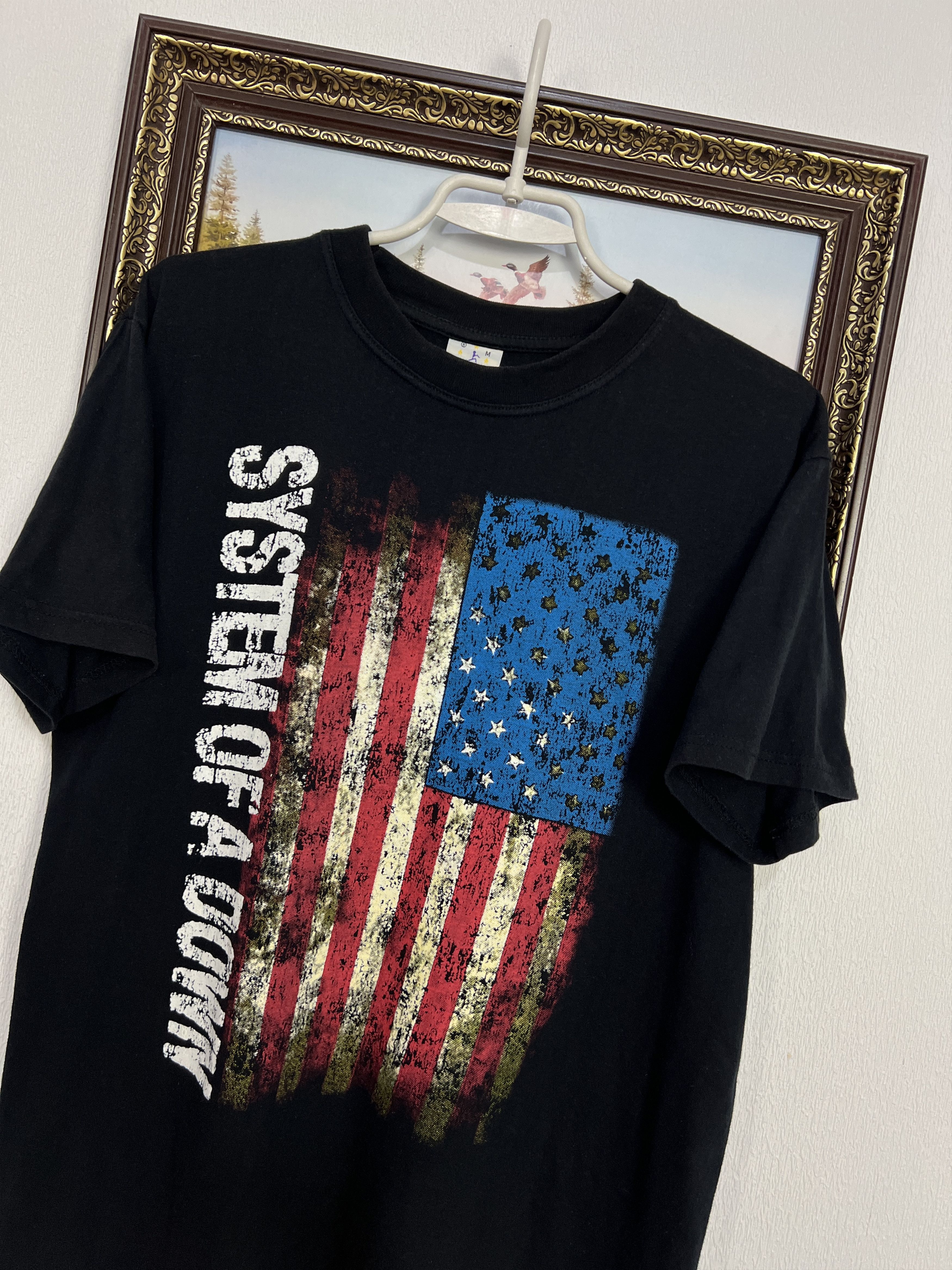 Vintage SOAD System Of A Down Band Shirt Over Print