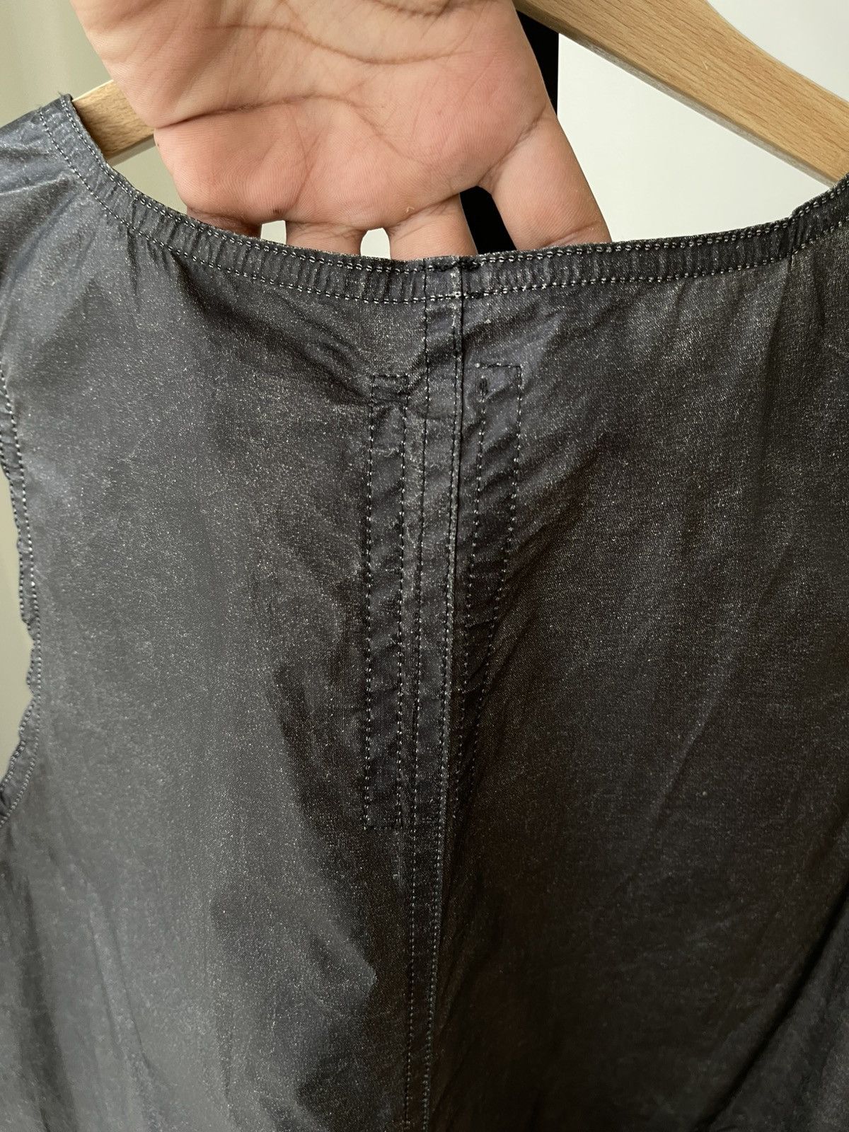 Rick Owens Rick Owens Drkshdw 2017 Stone Washed Black Tank Top Size US L / EU 52-54 / 3 - 11 Thumbnail