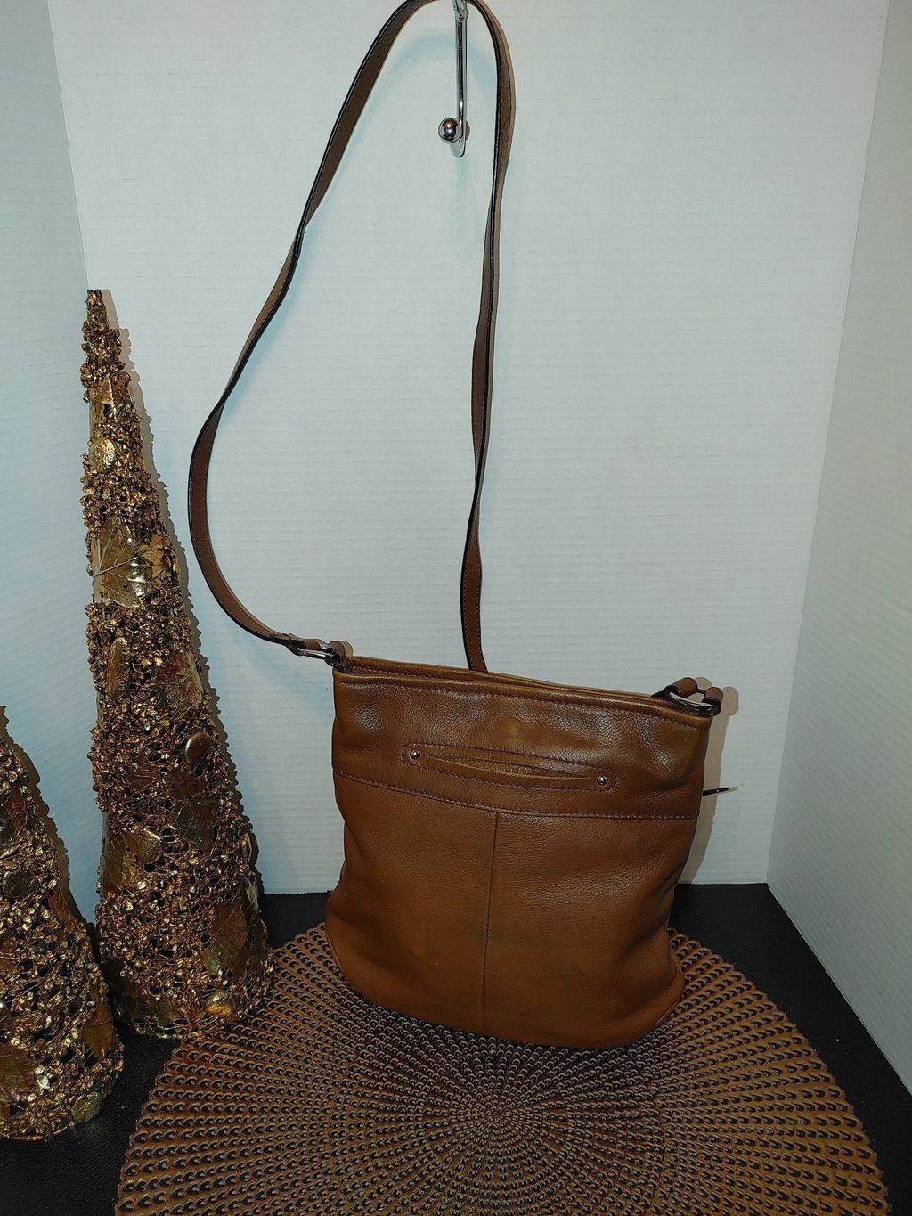 Other b. makowsky Leather Crossbody Size ONE SIZE - 3 Thumbnail