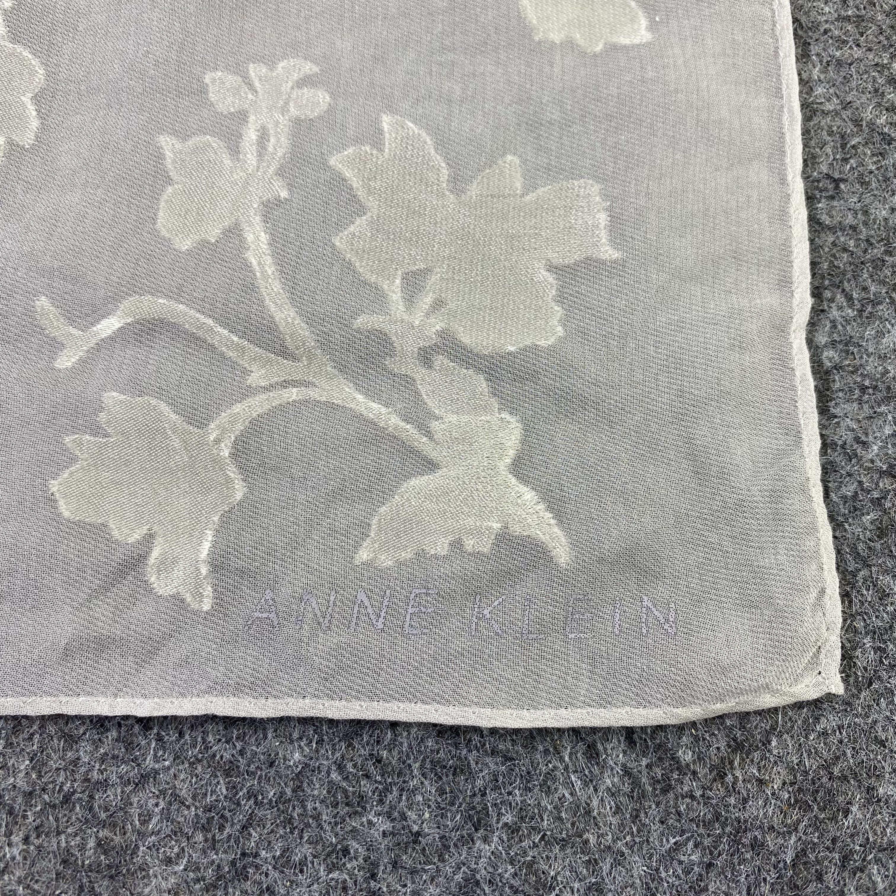 Anne Klein × Japanese Brand × Vintage Anne Klein Handkerchief / Bandana / Neckerchief -B547 Size ONE SIZE - 5 Thumbnail