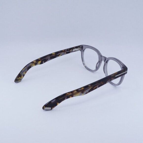 Tom Ford Tom Ford FT5807-B 020 Eyeglasses Grey 50mm Square Frame Size ONE SIZE - 9 Thumbnail