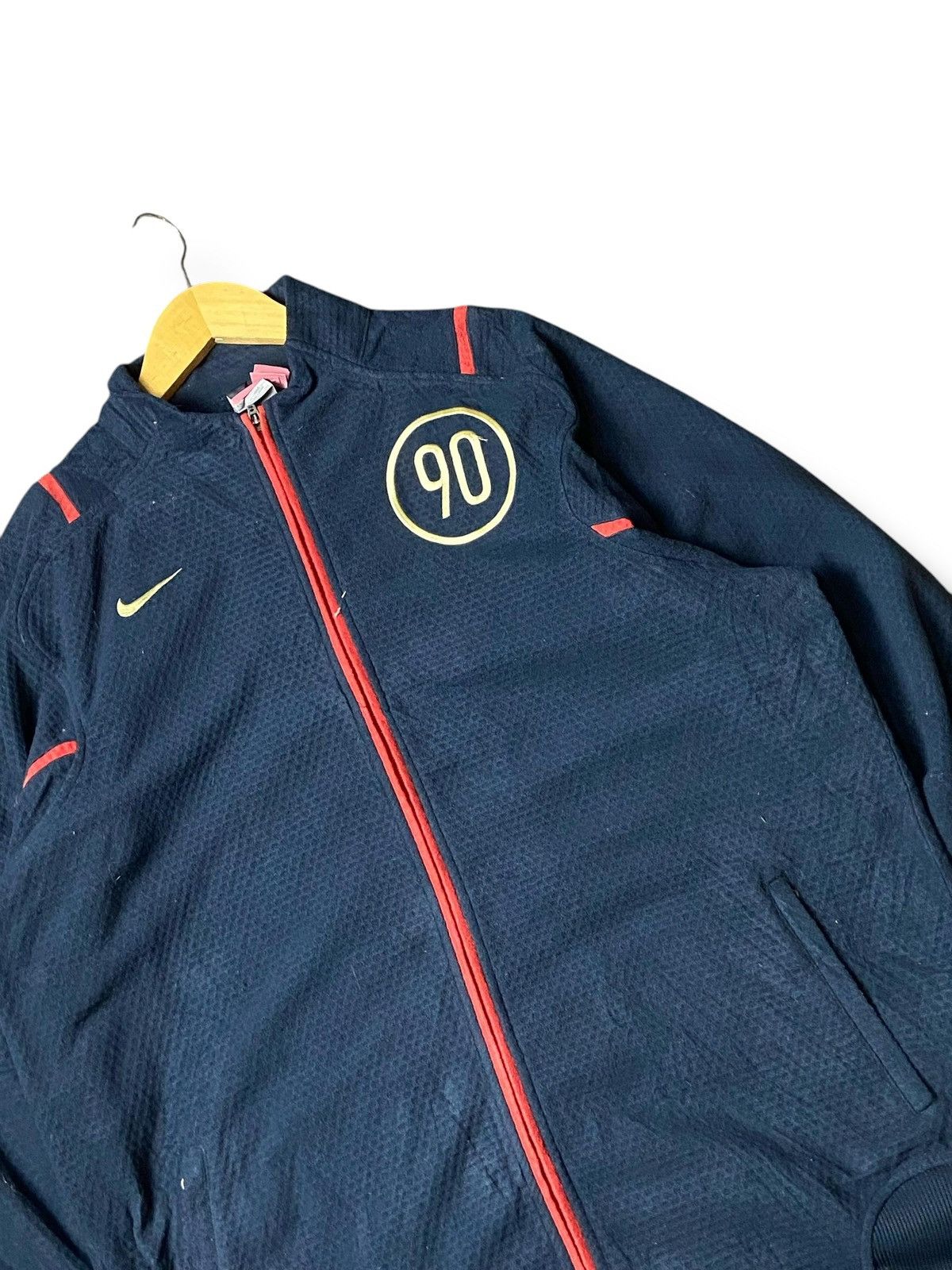 Nike × Vintage Vintage NIKE Total 90 Zipper Jacket (104) Size US XL / EU 56 / 4 - 2 Thumbnail