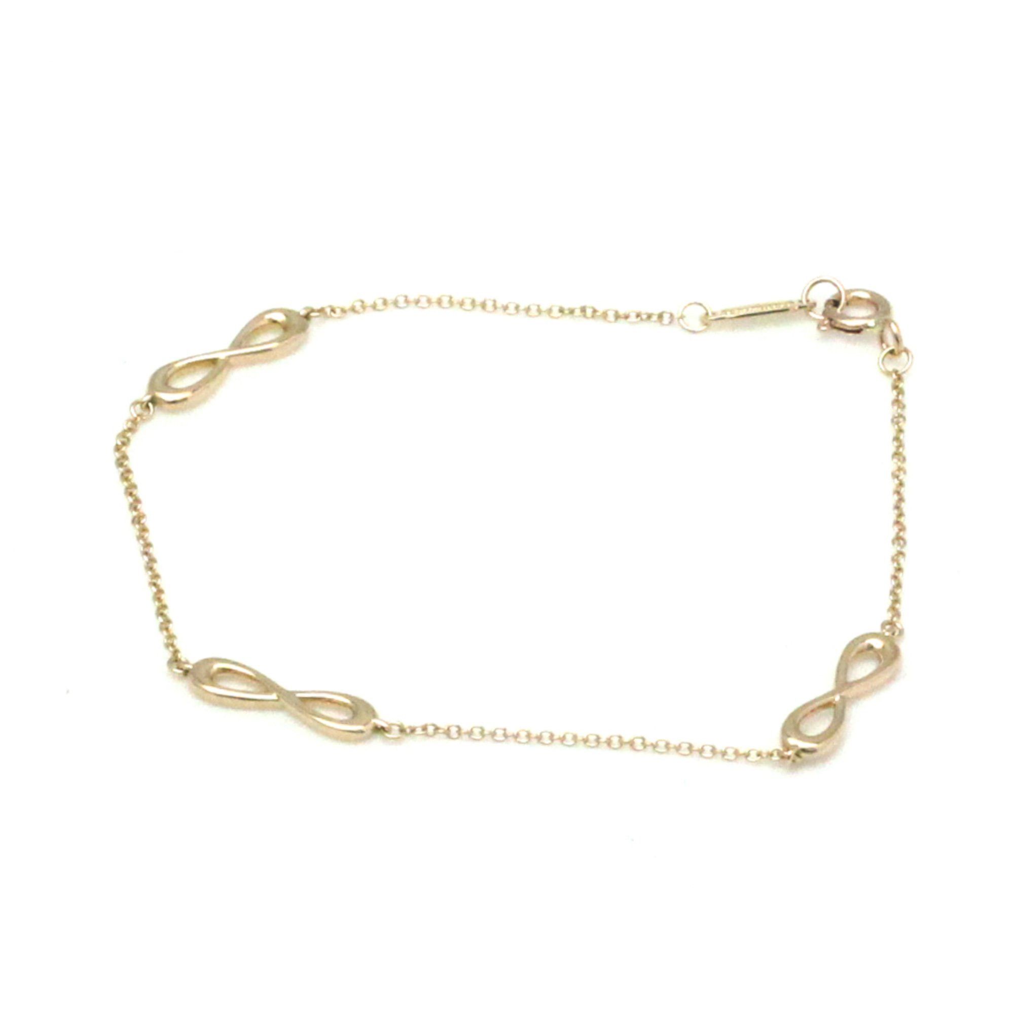 image of Tiffany Co Tiffany Infinity Endless Bracelet Pink Gold (18K) Charm Bracelet, Women's