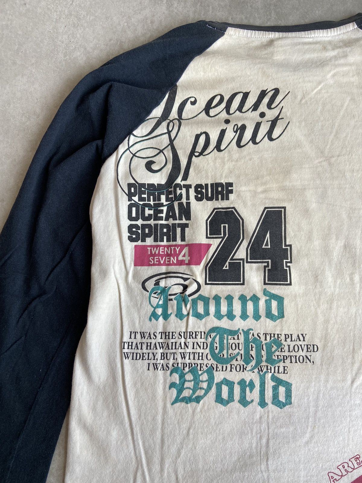 Vintage VINTAGE OBLO OCEAN SPIRIT LONG SLEEVE Size US L / EU 52-54 / 3 - 9 Thumbnail