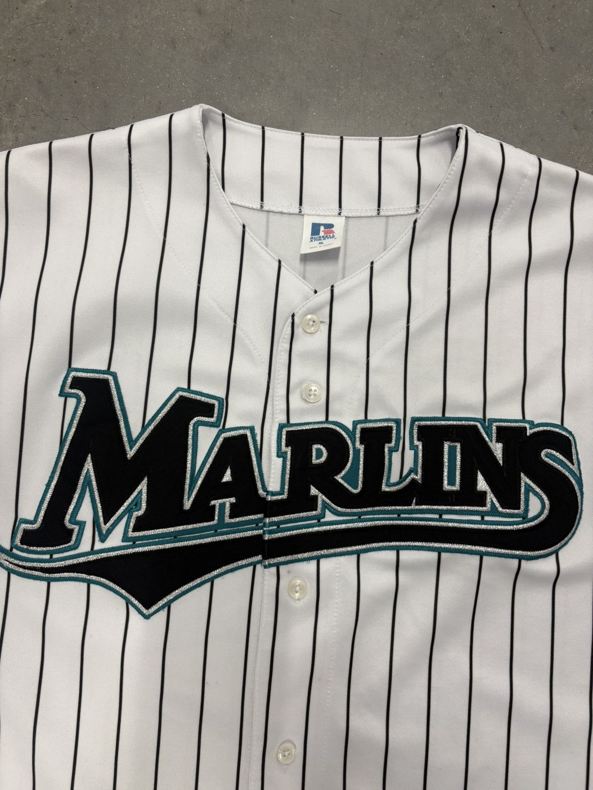 Russell Athletic × Vintage Florida Marlins vintage jersey Size US XL / EU 56 / 4 - 2 Thumbnail