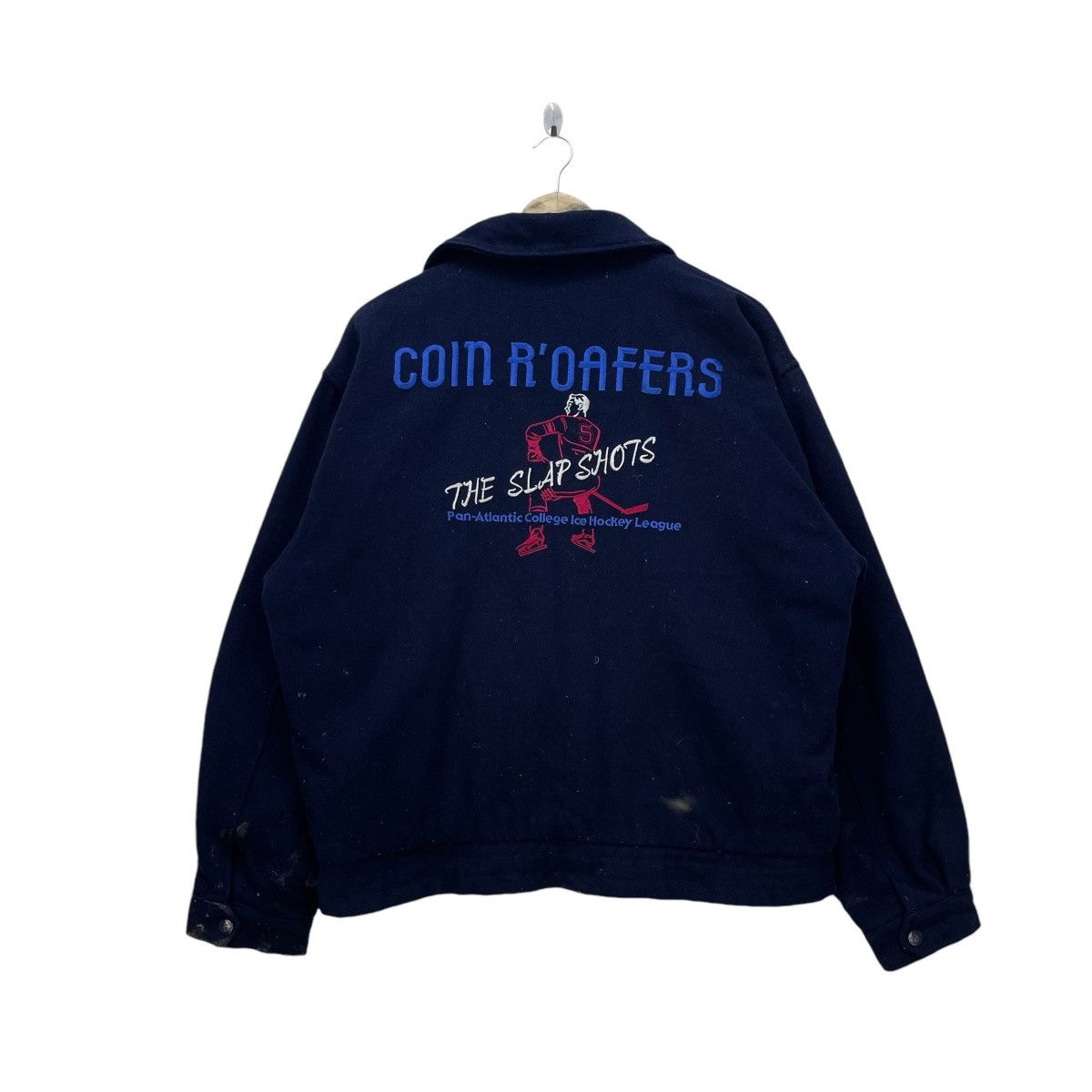 Vintage 💥Vintage Coin Roaffers 60s Bomber Varsity Hockey Ice Jacket Size US M / EU 48-50 / 2 - 4 Thumbnail