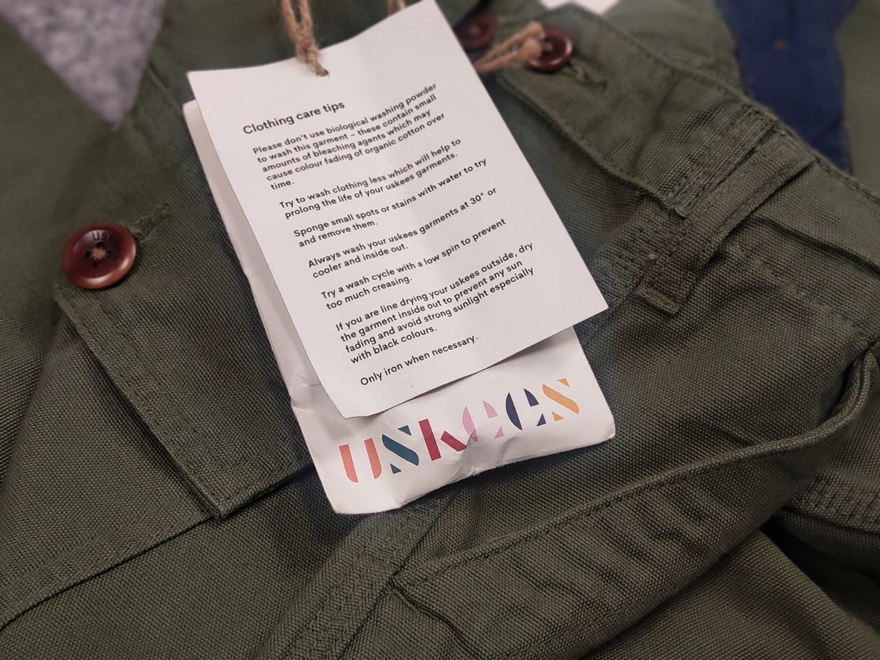 Japanese Brand Uskees 5014 cargo Coriander Militari green Japan Style Pants Size US 30 / EU 46 - 14 Thumbnail