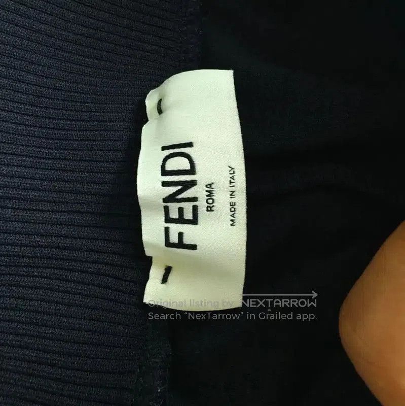 Fendi Fendi Black Cotton Women's Casual Pants . Size 23" - 6 Thumbnail