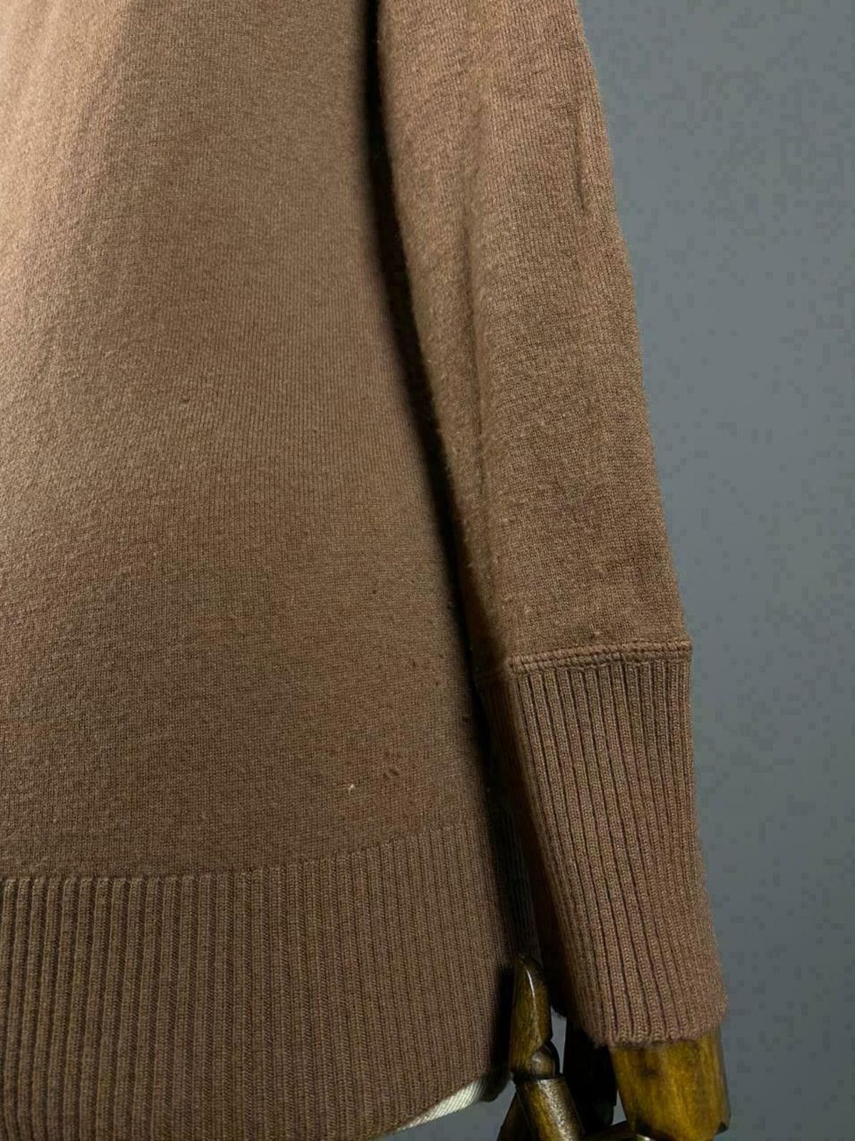 Alessandro Dell'acqua Ladies Allesandro Dell’Acqua Brown Cashmere Sweater Size 40 Size M / US 6-8 / IT 42-44 - 10 Thumbnail