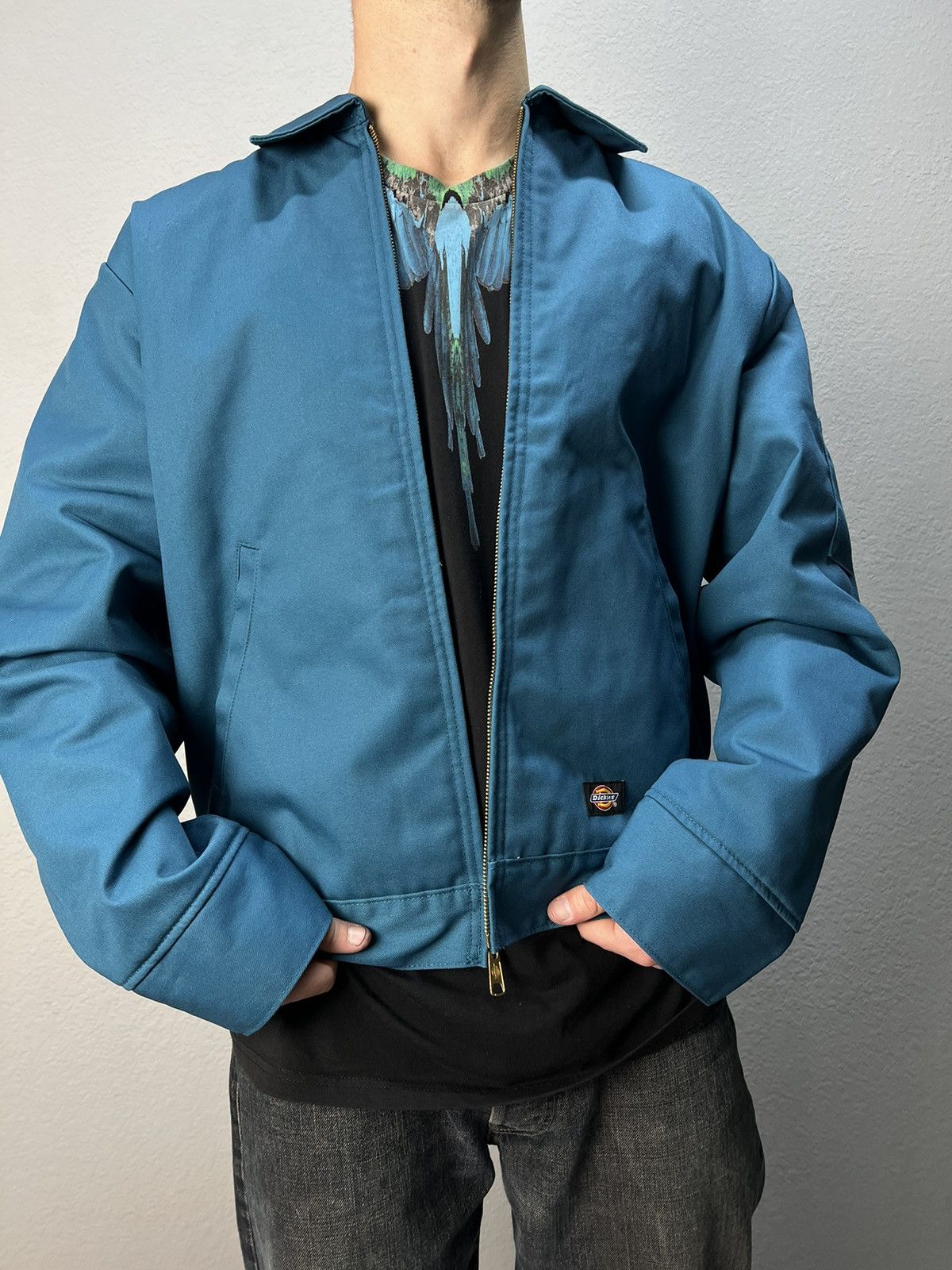 Carhartt × Dickies Carhartt detroit jacket DICKIES Vintage faded black Size US L / EU 52-54 / 3 - 2 Thumbnail