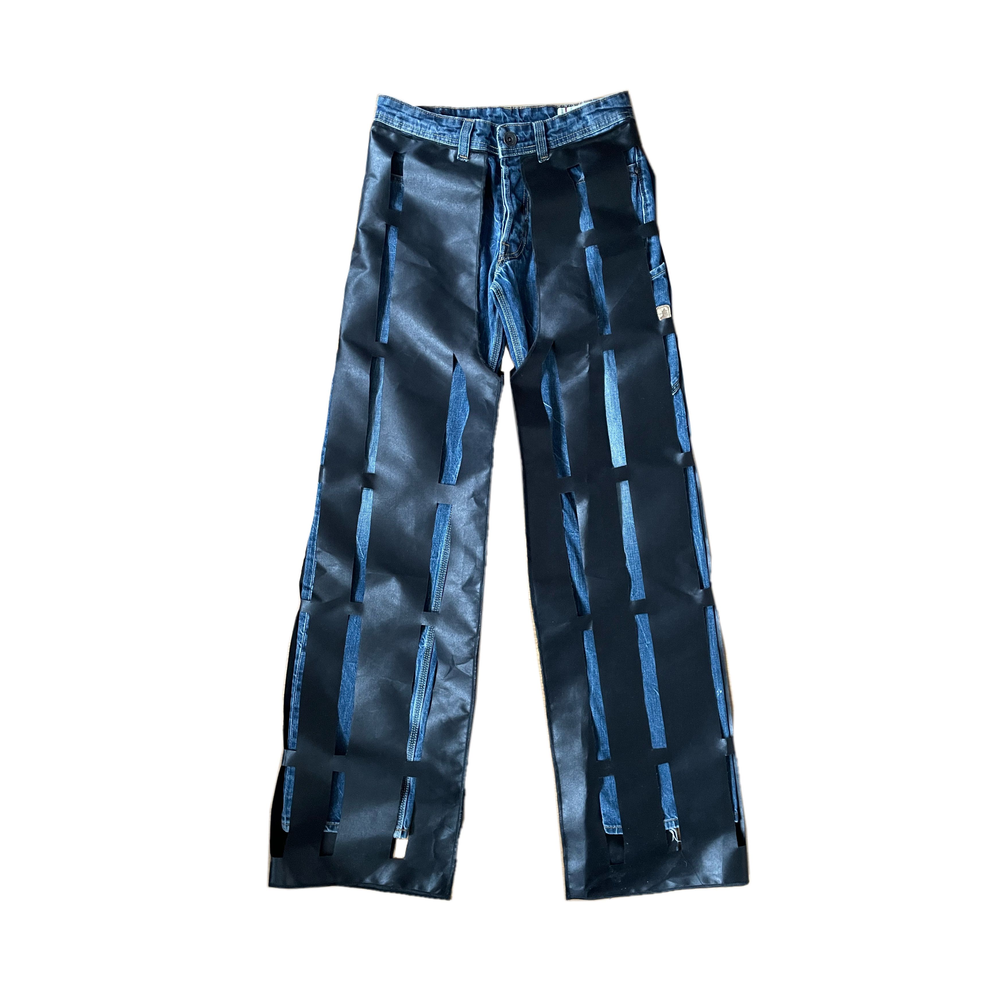 image of Barkalnd Black & Denim Pants, Men's (Size 27)