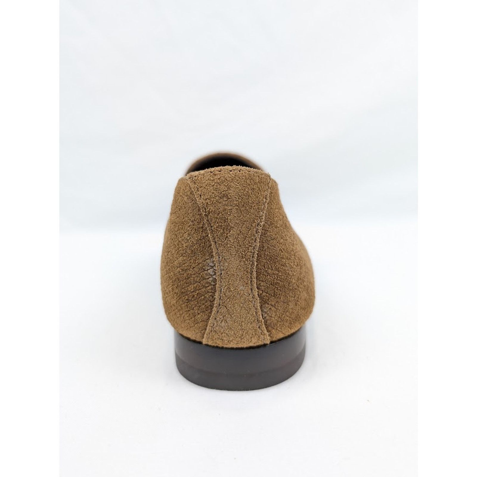 Celine o1rshd1 Lizard Stamped Suede Calfskin Loafers in Tan Size US 9 / EU 42 - 13 Thumbnail