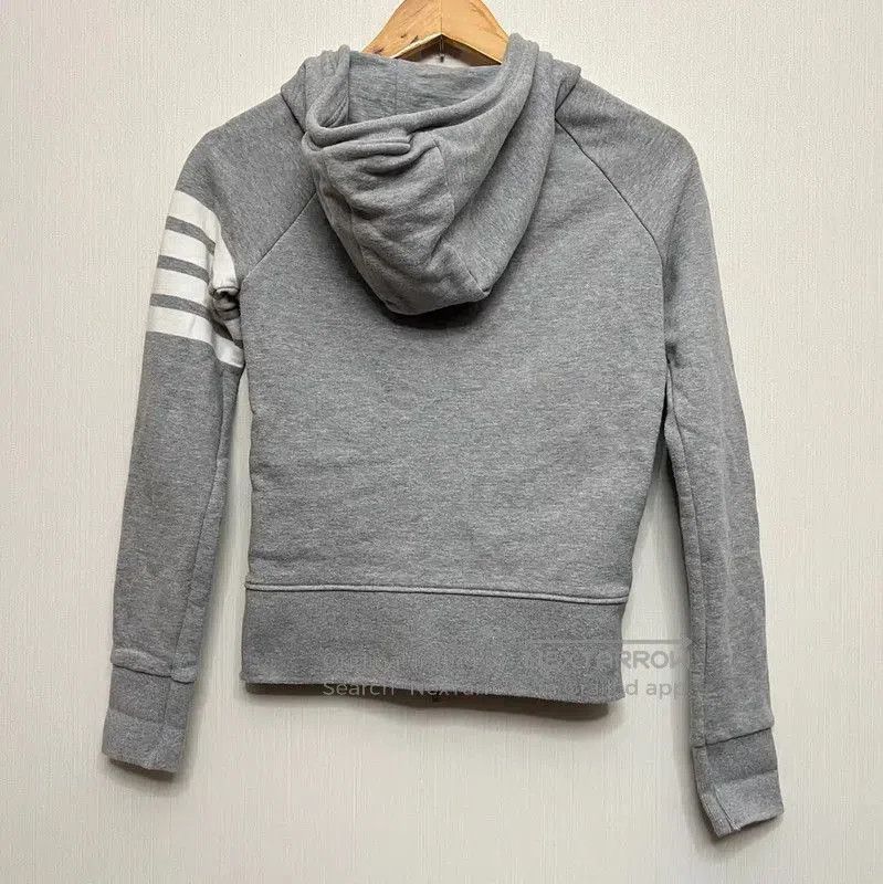 Thom Browne Thom Browne Gray Cotton Zip-Up Hoodie . Size S / US 4 / IT 40 - 2 Thumbnail