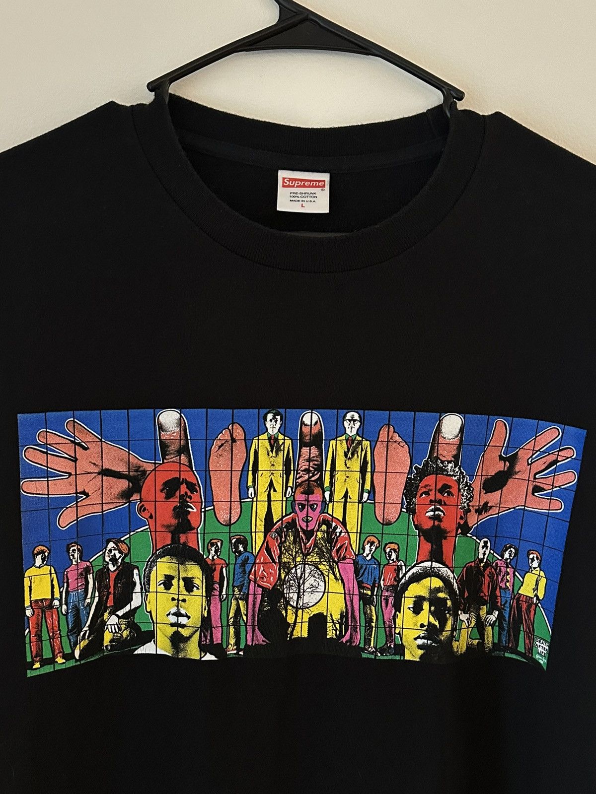 Supreme Supreme Gilbert & George Death After Life L/S Tee Size US L / EU 52-54 / 3 - 2 Thumbnail