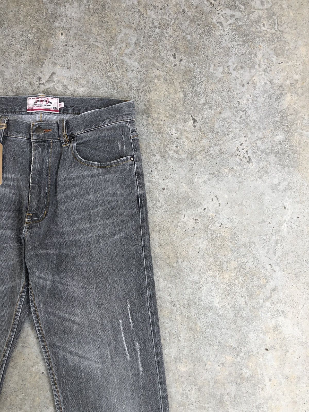 If Six Was Nine Freebeat Flared Jeans Distressed Jeans Size US 31 - 5 Thumbnail