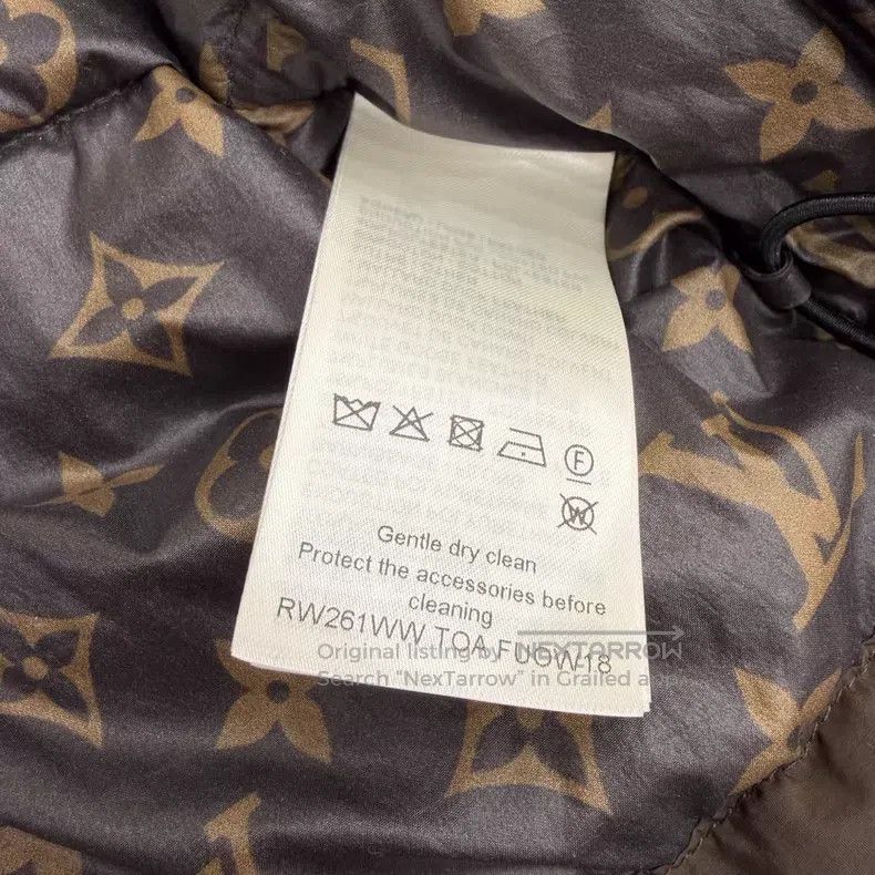 Louis Vuitton Louis Vuitton 26 Brown coffee with full print inside short Size XS / US 0-2 / IT 36-38 - 3 Thumbnail