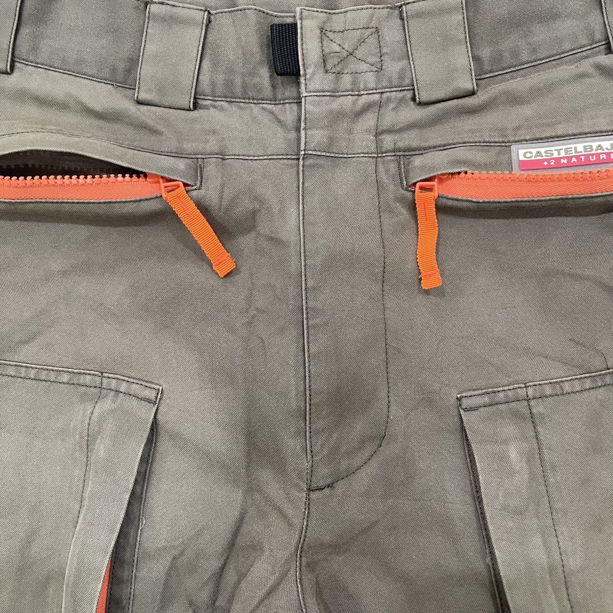 14th Addiction × Jean Charles De Castelbajac × Vintage Vintage Jean Charles de Castelbajac Bondage Cargo Pants Size US 32 / EU 48 - 14 Thumbnail