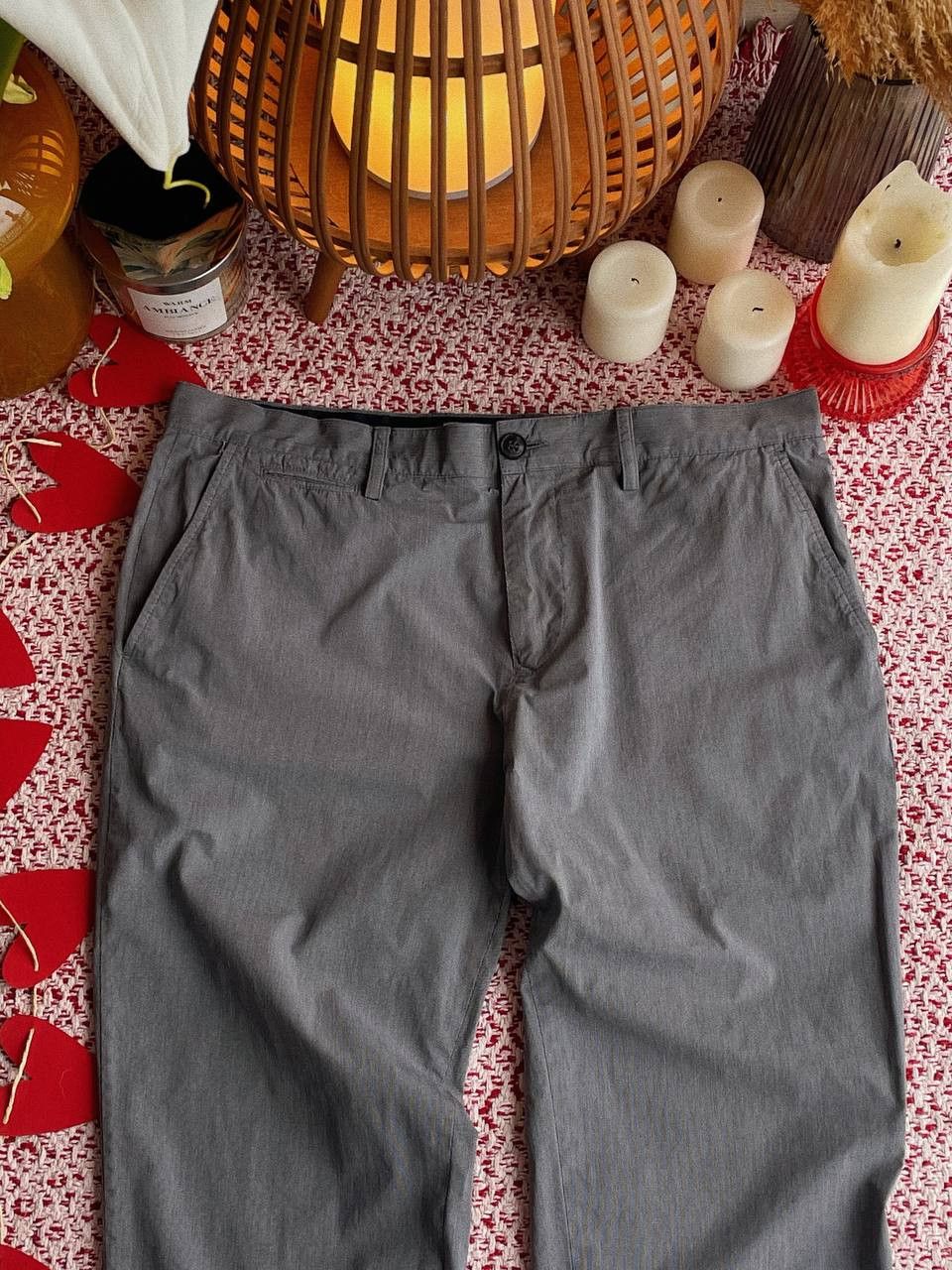 Burberry Burberry Pants Grey Low Rise Size US 32 / EU 48 - 7 Thumbnail