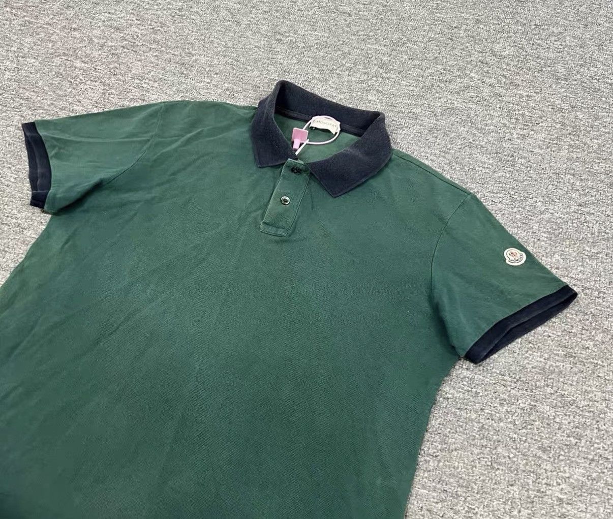 Moncler Moncler Classic Logo Patch Short-Sleeve Polo J16 Size US XL / EU 56 / 4 - 3 Thumbnail