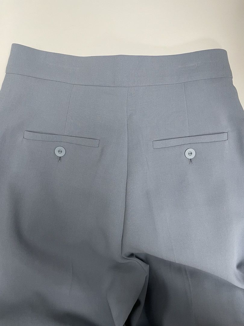 Max Mara MAX MARA Womens Mimma Pleated Wide-Leg Pants Size 26" / US 2 / IT 38 - 10 Thumbnail