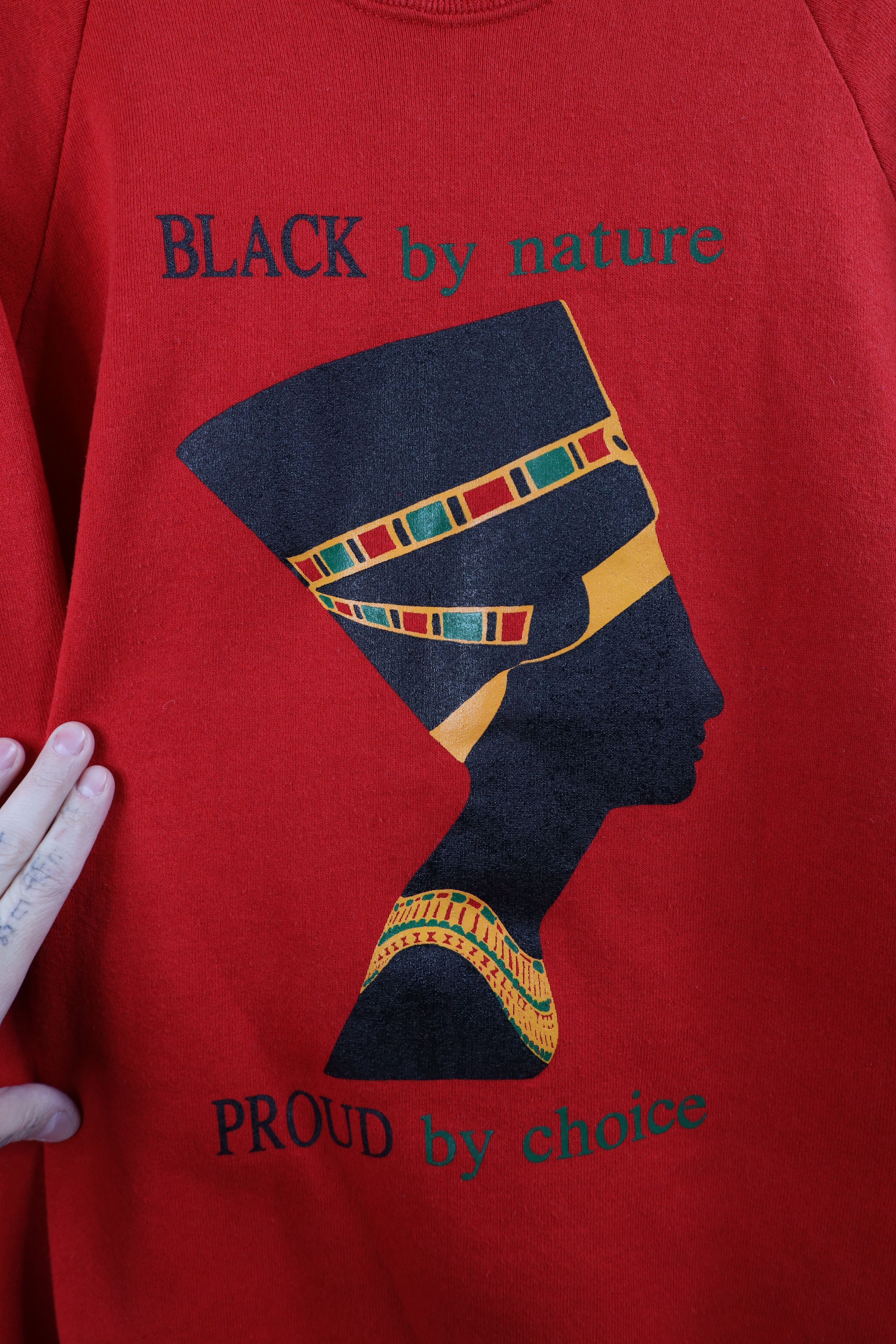 Vintage Vintage 90s Streetwear Nature Proud By Choice Sweatshirt USA Size L / US 10 / IT 46 - 4 Thumbnail