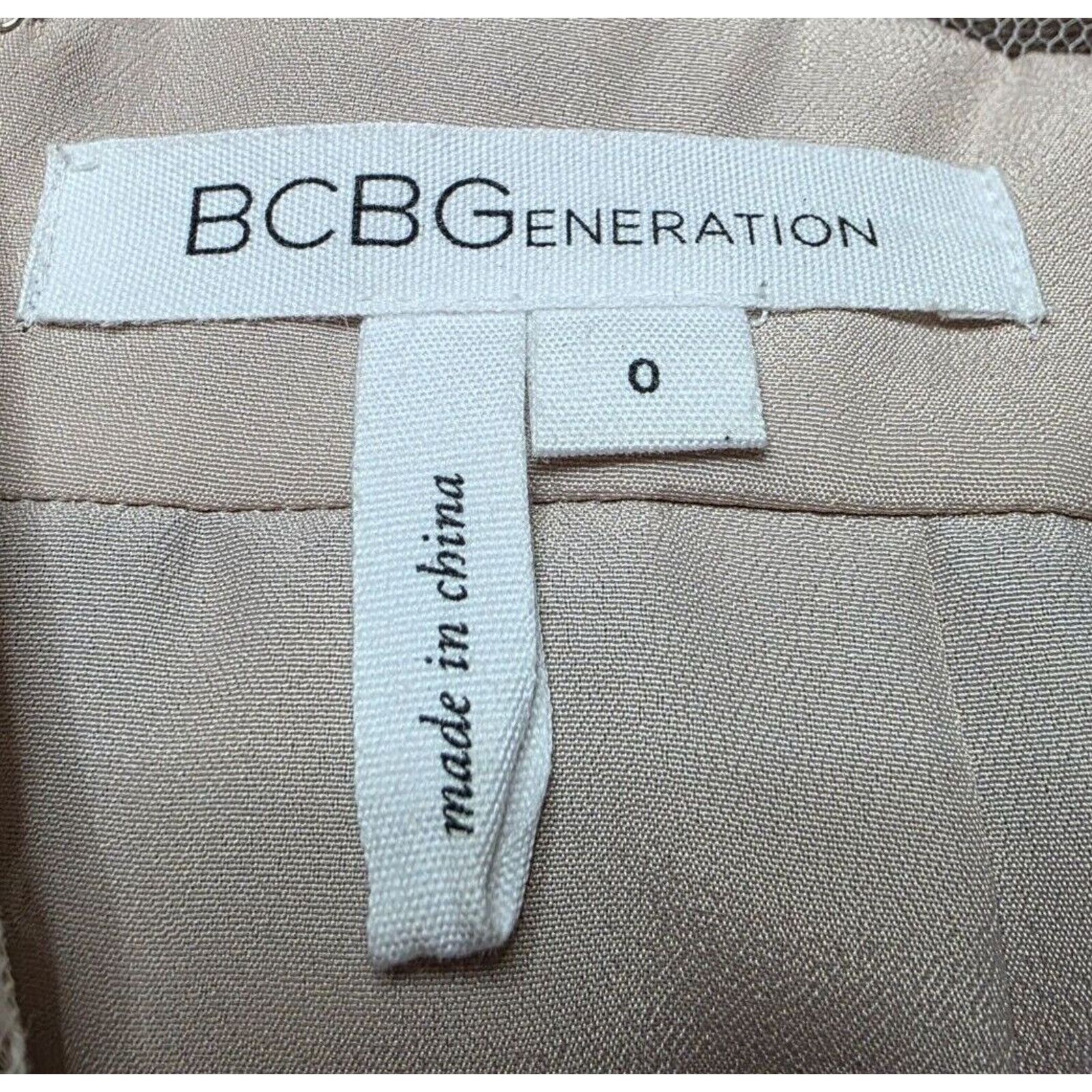 Bcbgmaxazria BCBGENERATION NATURAL TUTU VDN6P752/DC1111 DRESS SIZE 0 Size XS / US 0-2 / IT 36-38 - 2 Thumbnail