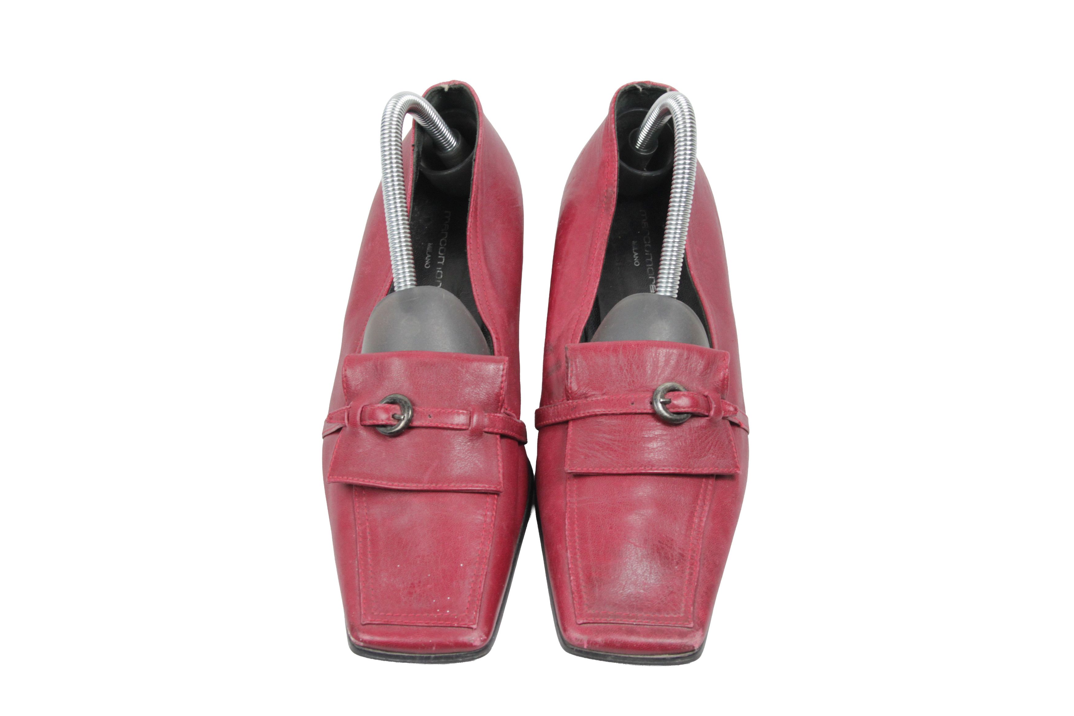 Japanese Brand Marco Morea 00S Y2K Square Toe Flats Vintage Size US 11 / IT 41 - 9 Thumbnail