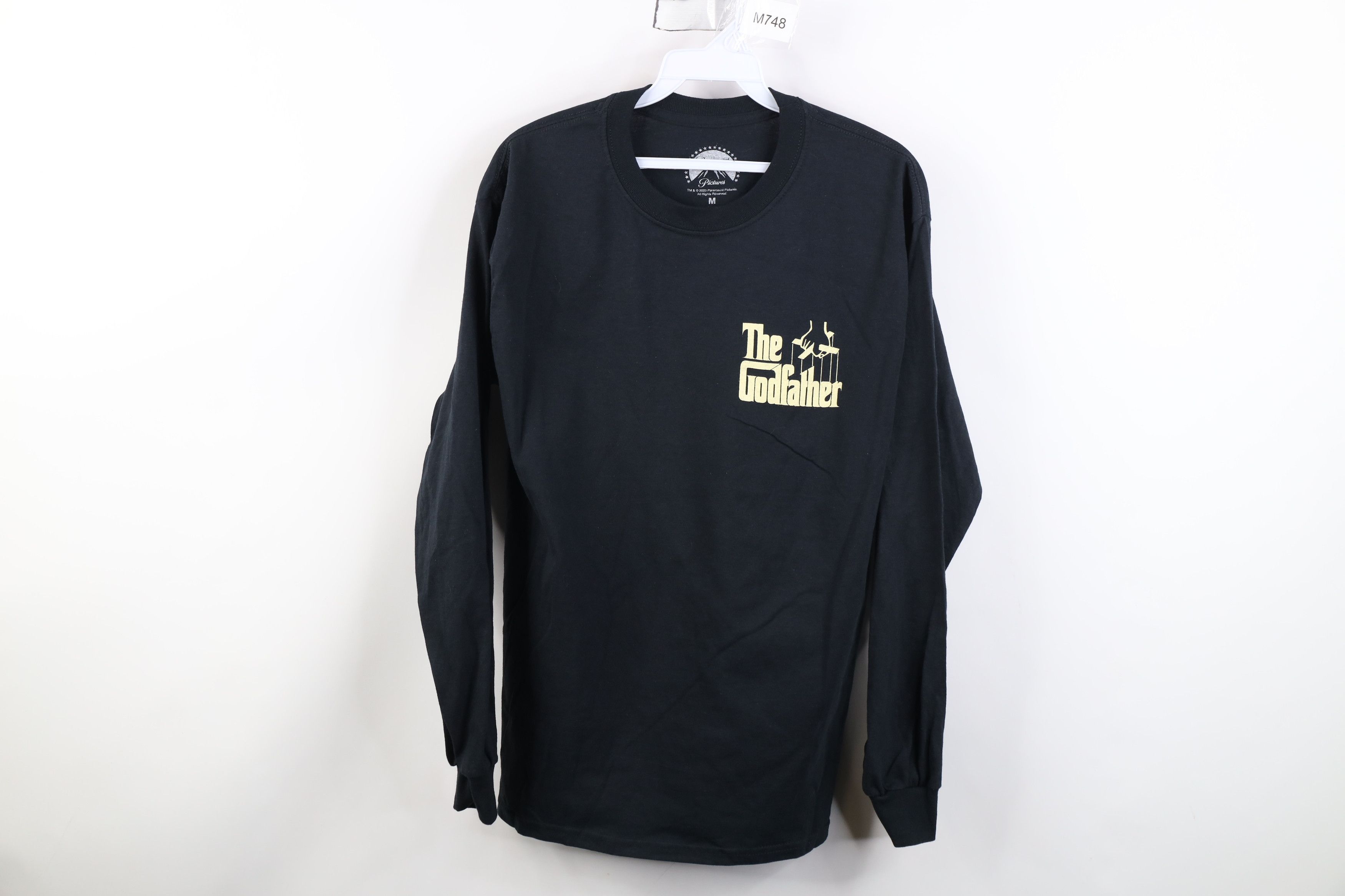 Vintage Y2K Streetwear The Godfather Movie Long Sleeve T-Shirt Black Size US M / EU 48-50 / 2 - 1 Thumbnail