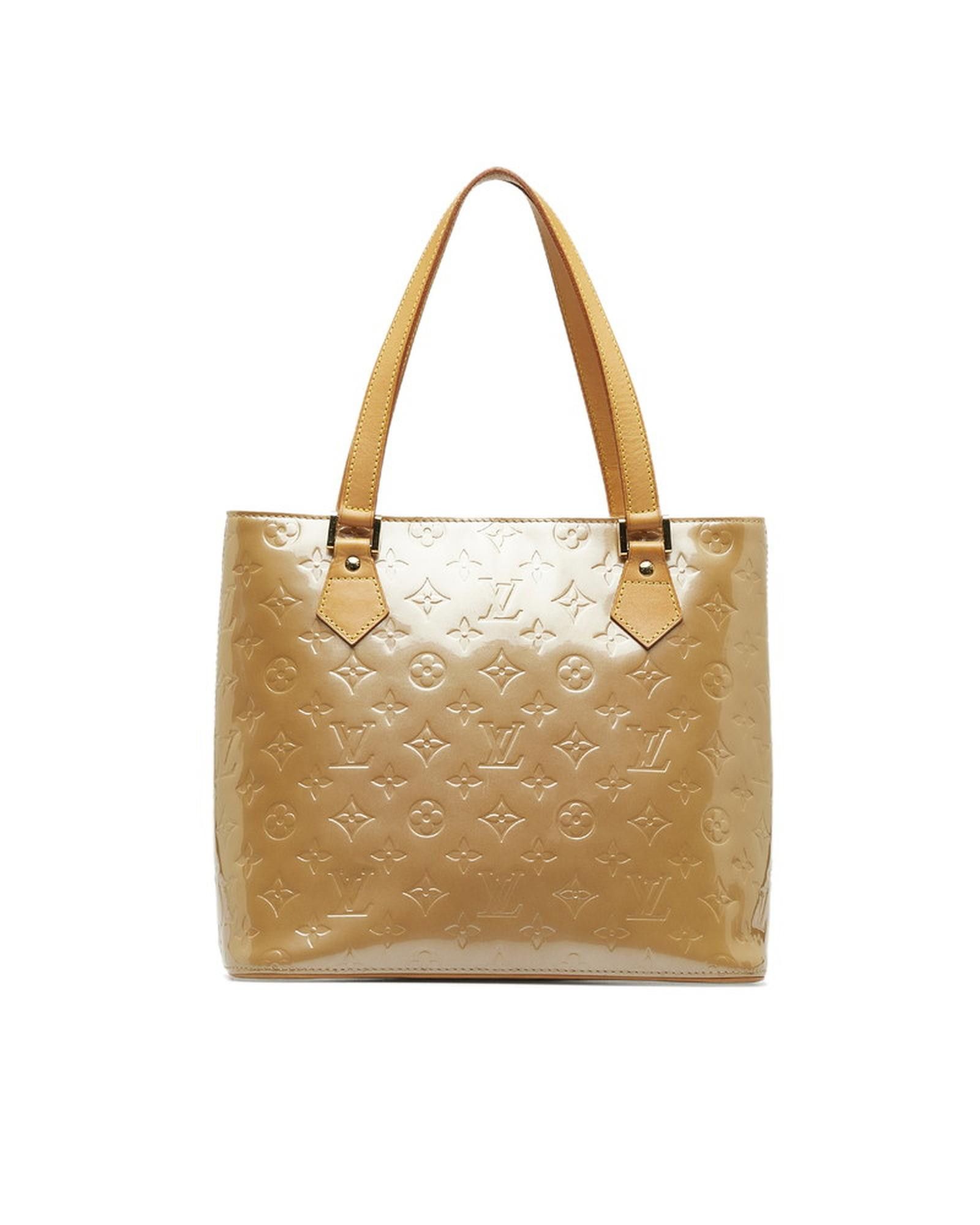 image of Louis Vuitton Brown Vernis Houston Bag, Women's
