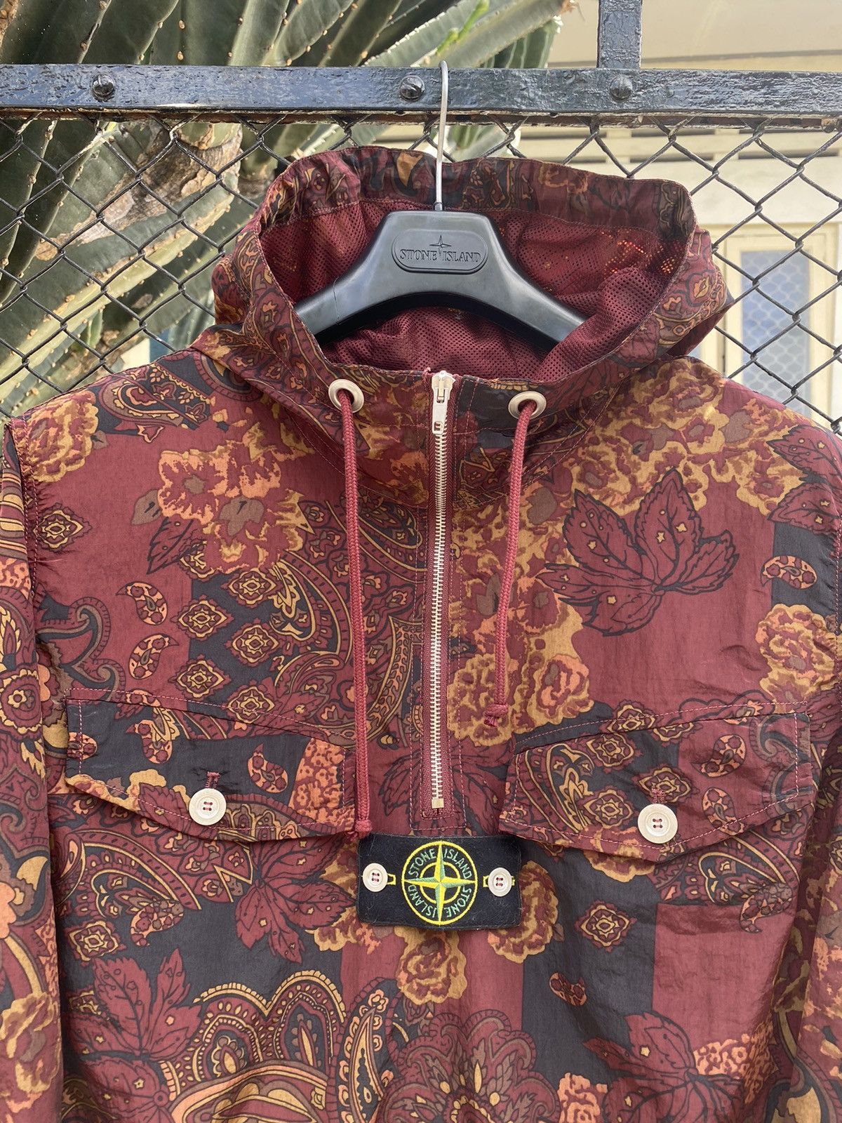 Supreme Stone island x supreme anorak jacket | Grailed