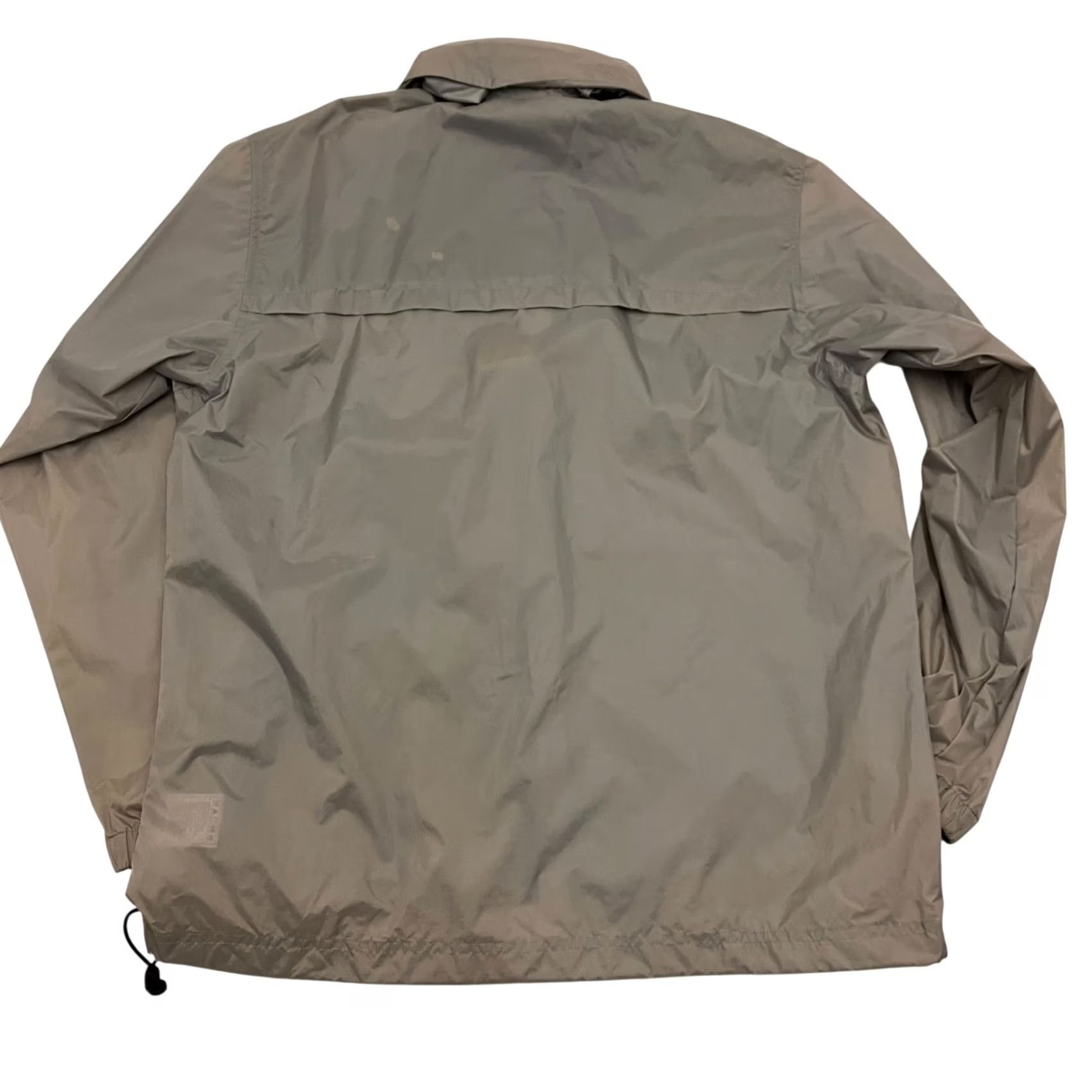 Nike VINTAGE Nike Windbreaker Jacket Mens M Beige Grey Full Zip Windbreaker Size US M / EU 48-50 / 2 - 7 Thumbnail