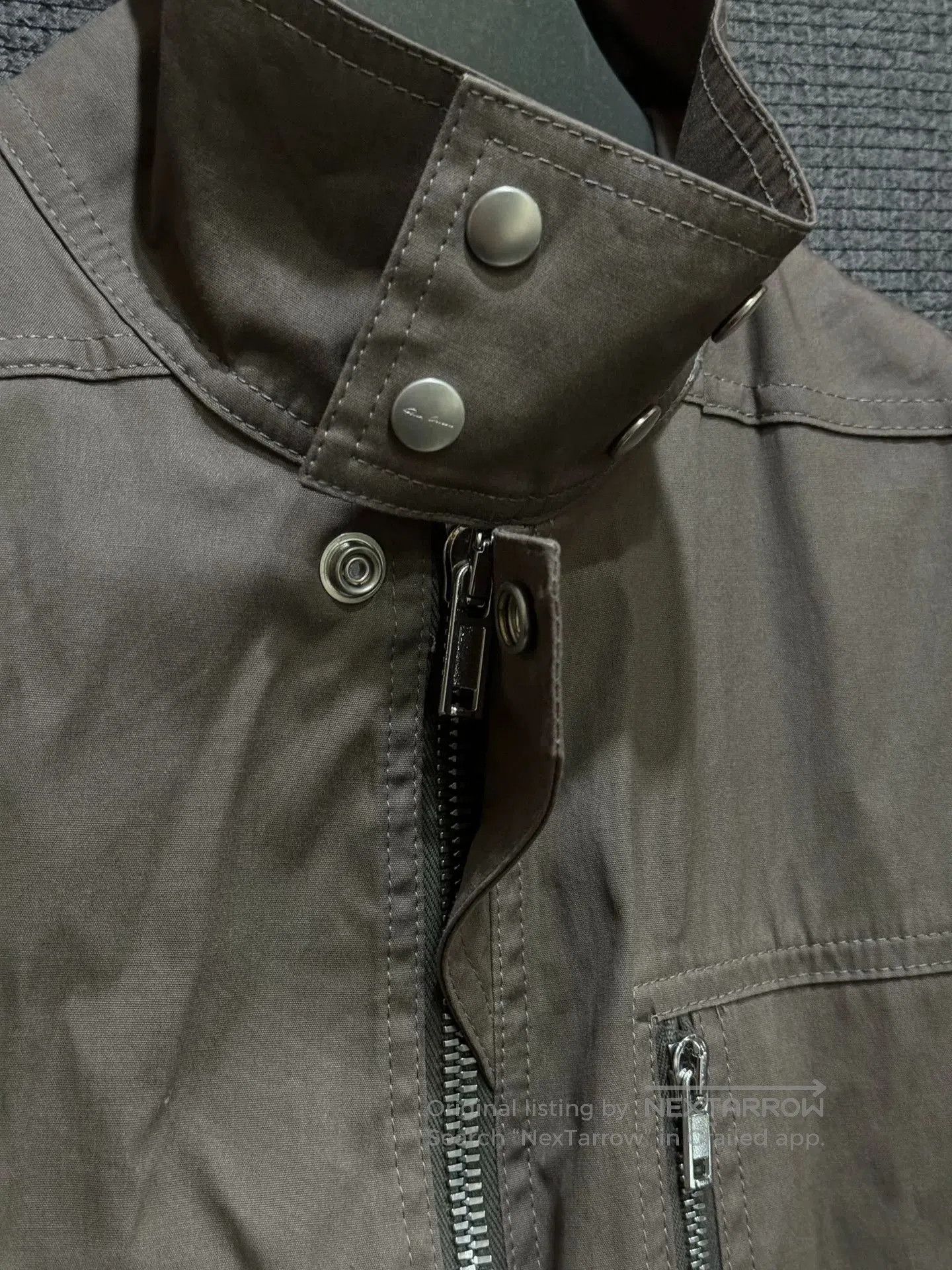 Rick Owens rick owens five-zip utility jumpsuit in dust. Size US 40 / EU 56 - 7 Thumbnail