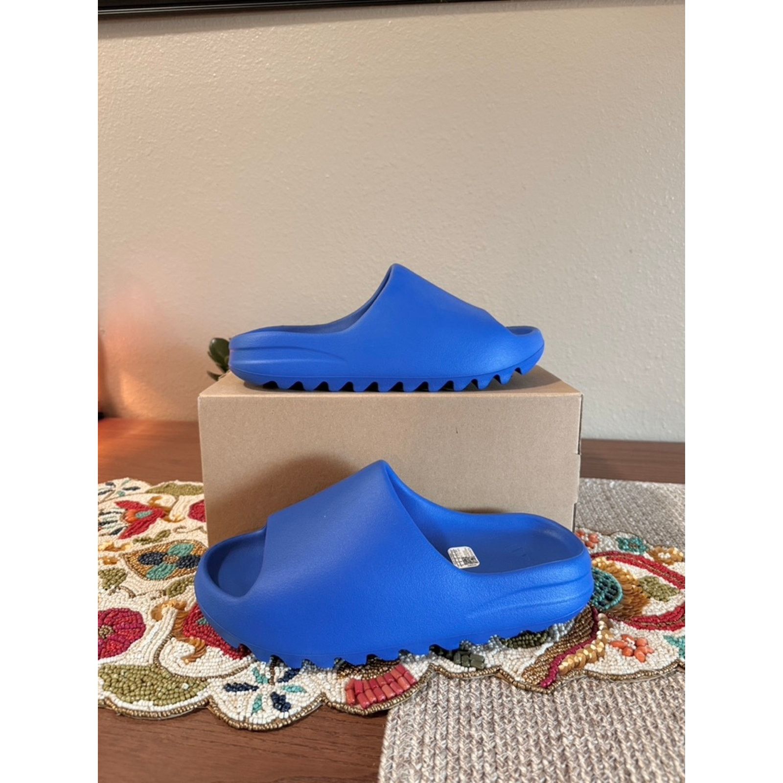 Adidas × Kanye West Adidas Yeezy Slide Dark Onyx Size 12 