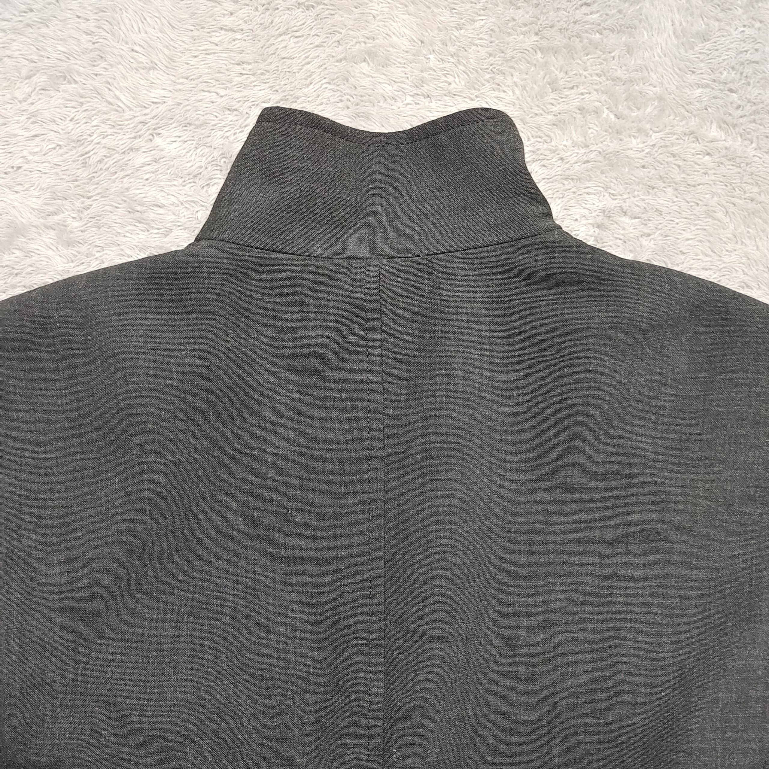 Calvin Klein Calvin Klein Women’s Zip-Up Blazer Modern Stand Collar Size M / US 6-8 / IT 42-44 - 5 Thumbnail