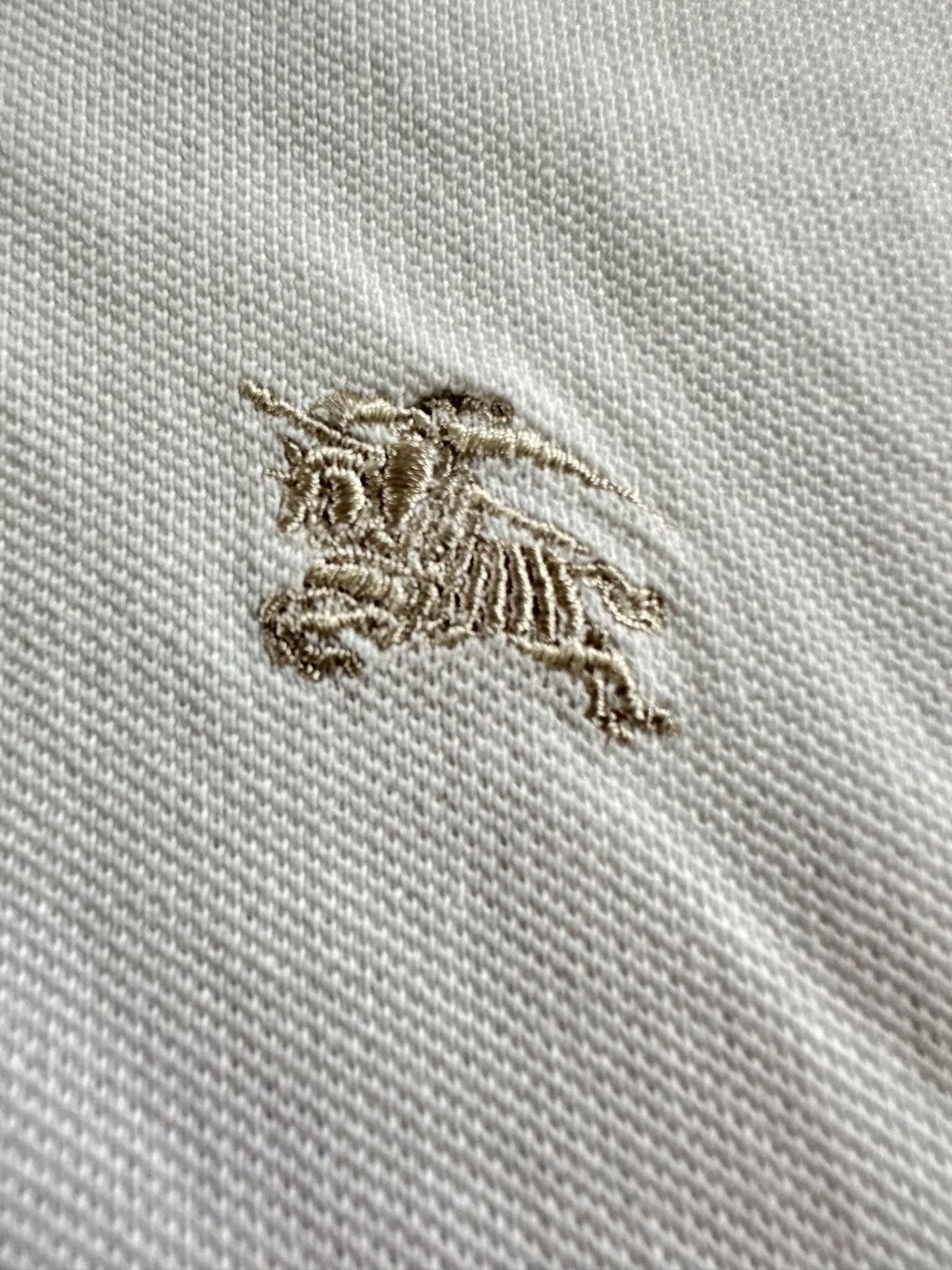 Burberry Burberry Brit white polo tee Size US M / EU 48-50 / 2 - 14 Thumbnail