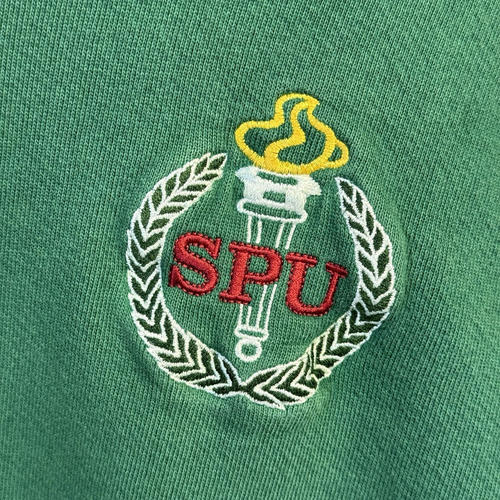 Russell Athletic × Vintage Vintage Russell Athletic SPU Sweatshirt Men’s XL Green Crew Size US XL / EU 56 / 4 - 6 Thumbnail