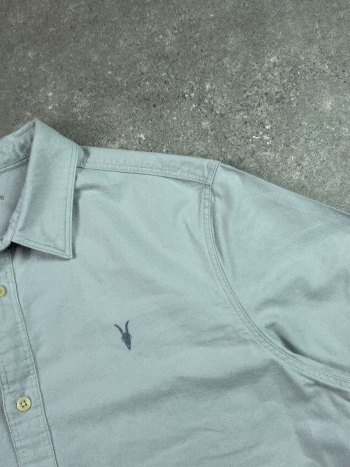 Allsaints Vintage Allsaints Shirt Button Ups short Sleeve Mens Size US M / EU 48-50 / 2 - 2 Thumbnail