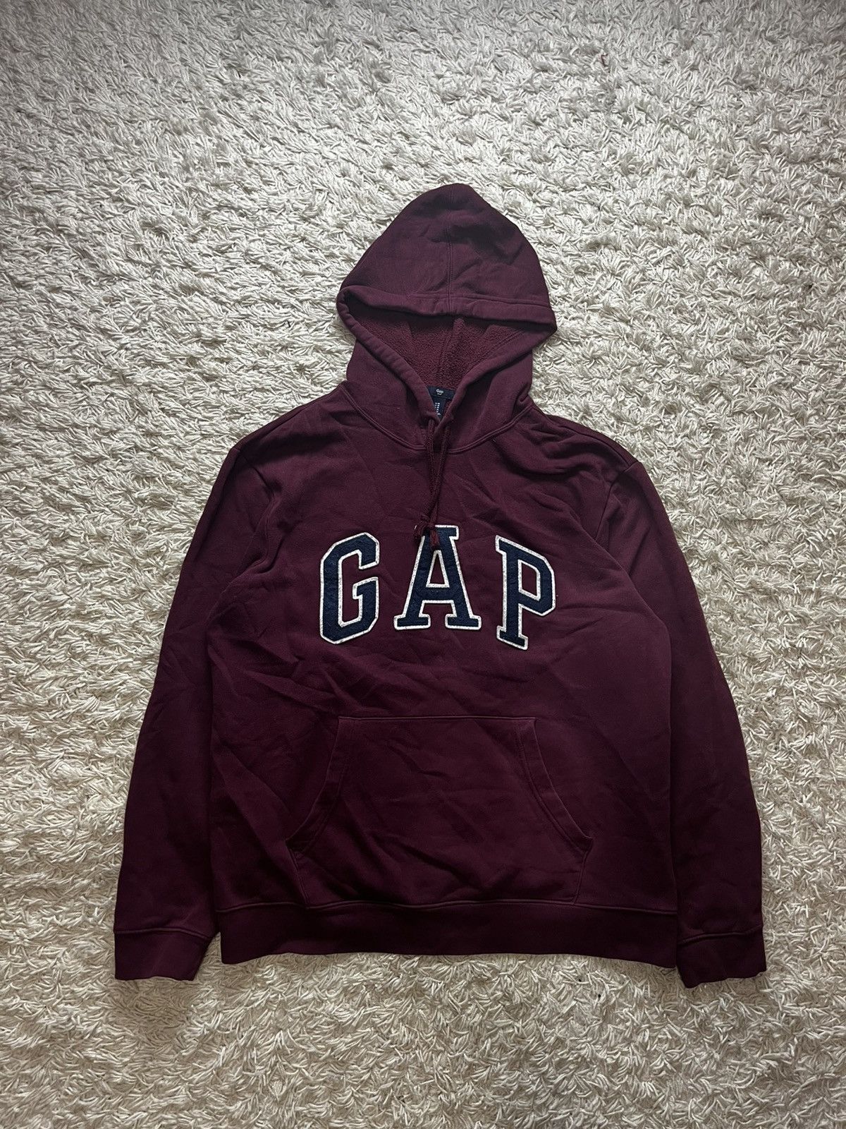 Gap × Vintage Vintage Streetwear Big Logo Hoodie Gap Size US M / EU 48-50 / 2 - 1 Thumbnail