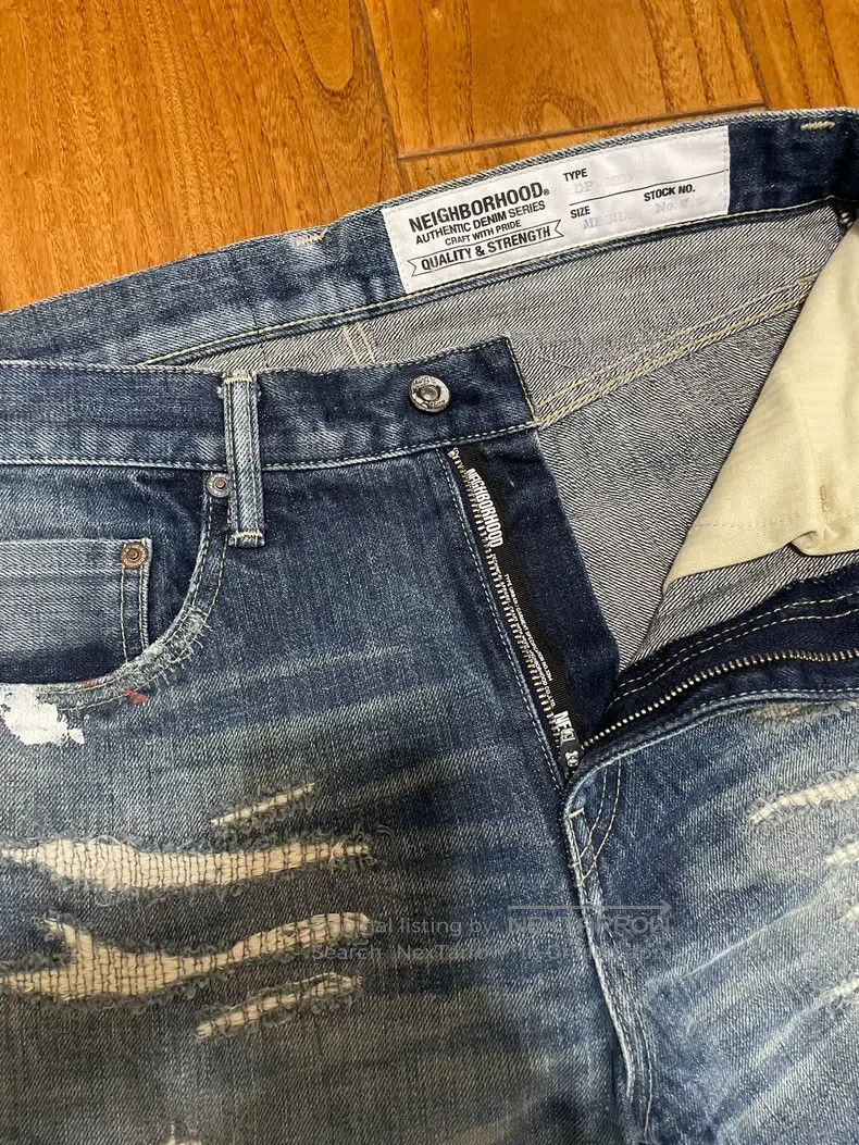 Neighborhood Neighborhood size M 16SS KNOCK DOWN Washed Cut King of Den Size US 27 - 8 Thumbnail
