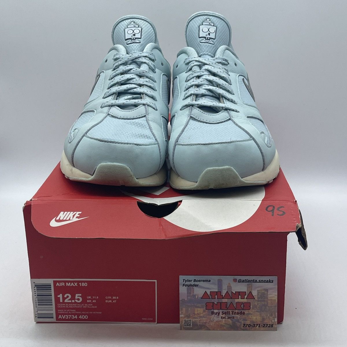 Nike Air max 180 ice Size US 12.5 / EU 45-46 - 2 Thumbnail