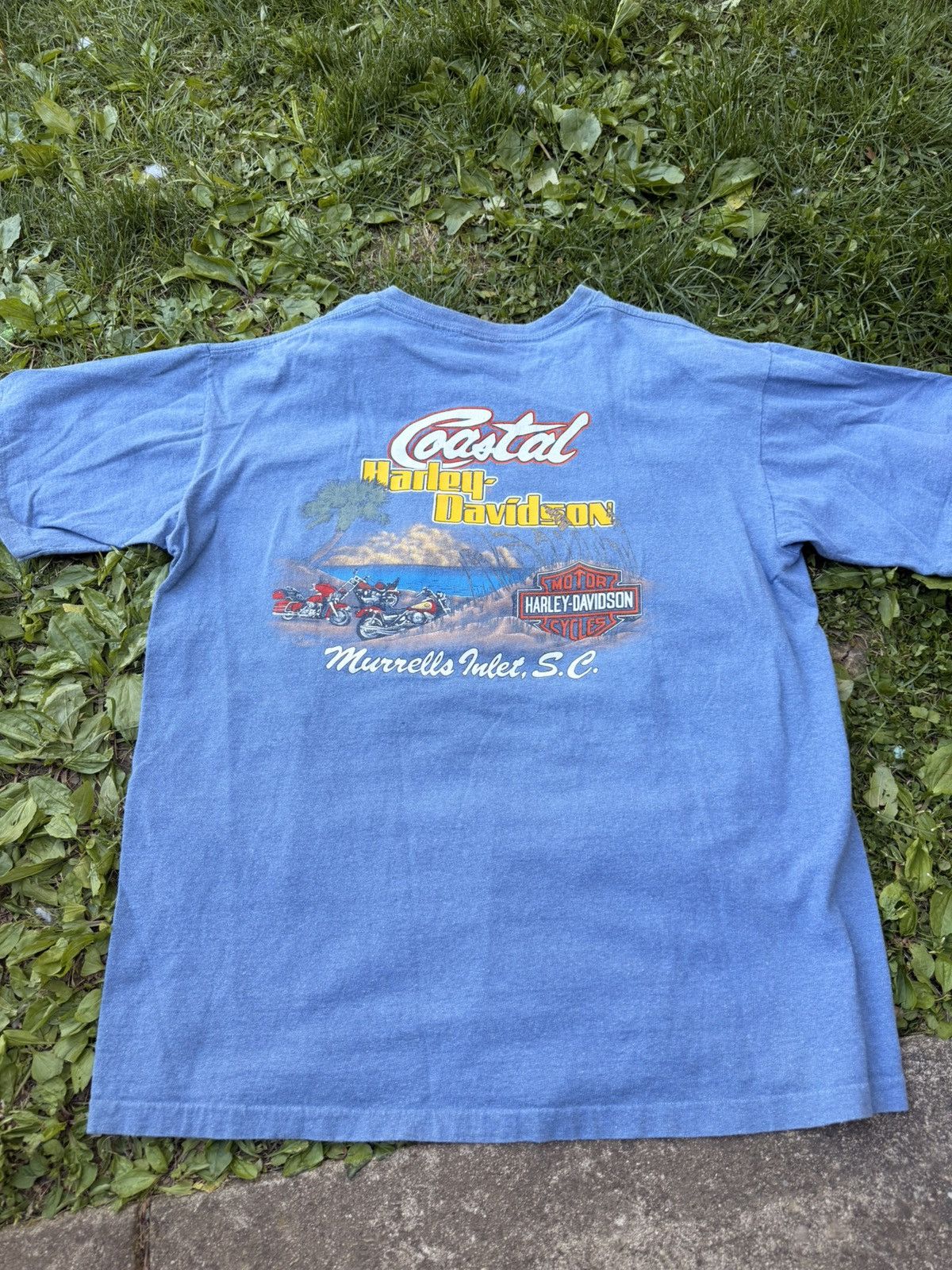 VTG Single Stitch Harley Davidson South Carolina Tee XL
