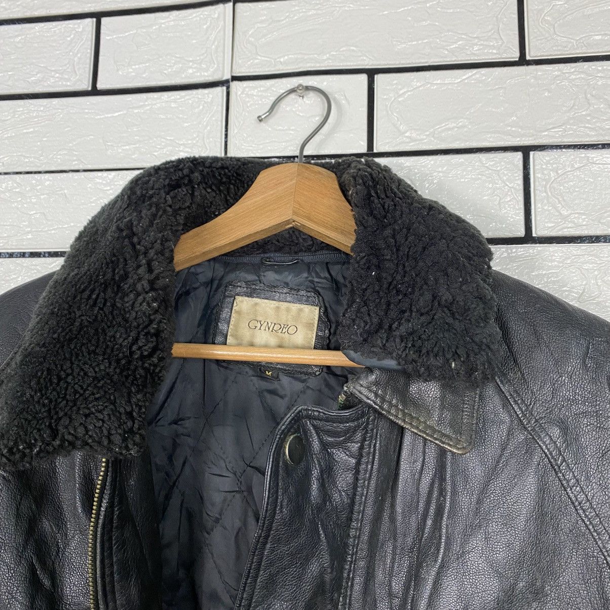 Japanese Brand 📌Vintage Fly Leather Jacket Blanket Gynreo Issey Miyake Size US M / EU 48-50 / 2 - 20 Thumbnail