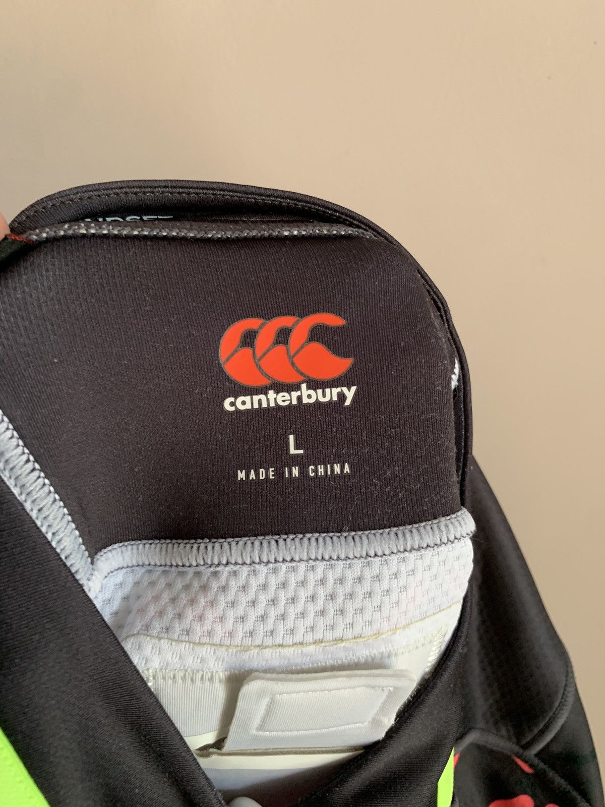 Canterbury of New Zealand England Sevens Rugby Union Shirt Canterbury Jersey Size L Size US L / EU 52-54 / 3 - 9 Thumbnail
