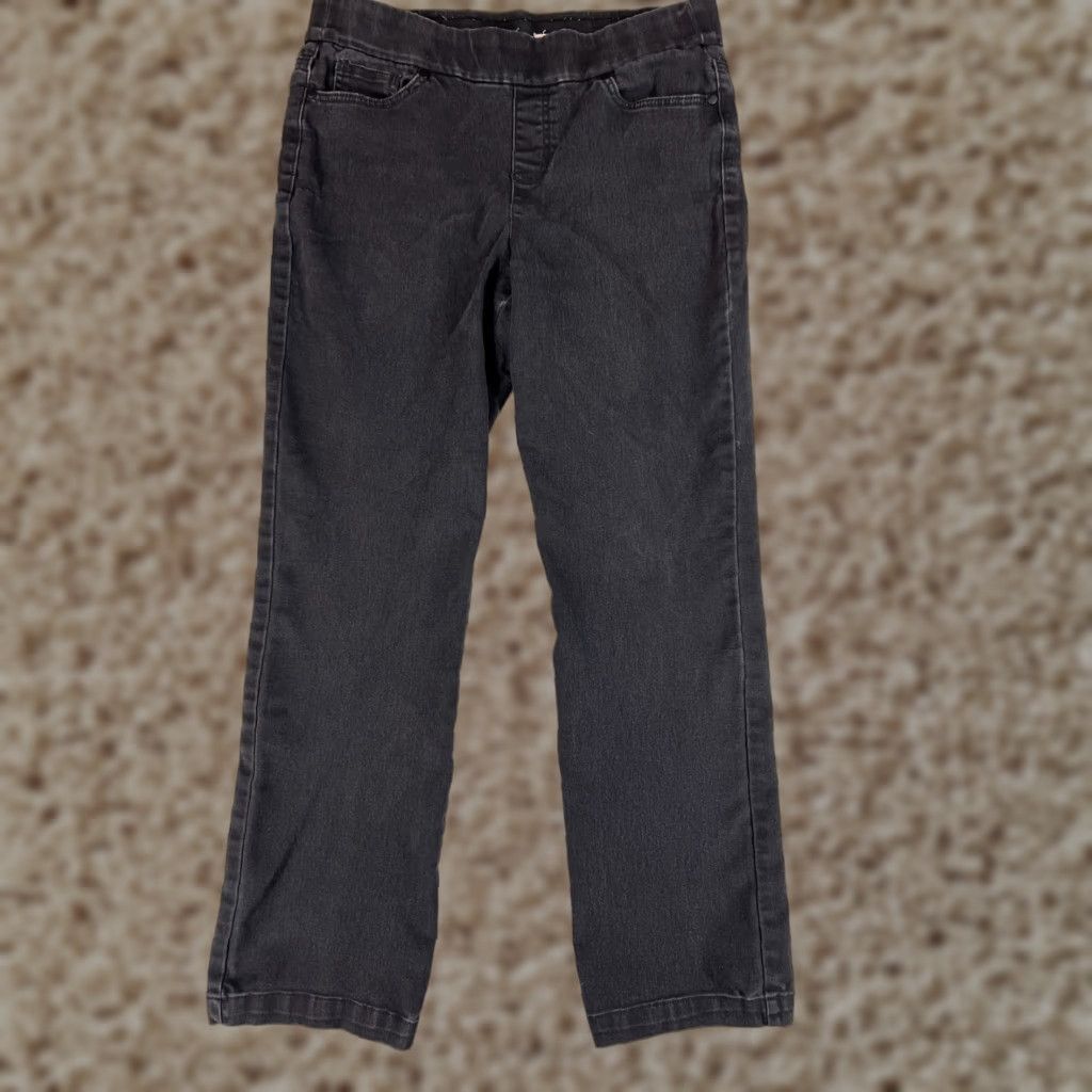Madewell Gloria Vanderbilt Jeans Womens 10 Black Denim High Rise Skinny Madewell 5-Pocket Rise Mid Regular Size 27" / US 4 / IT 40 - 1 Thumbnail