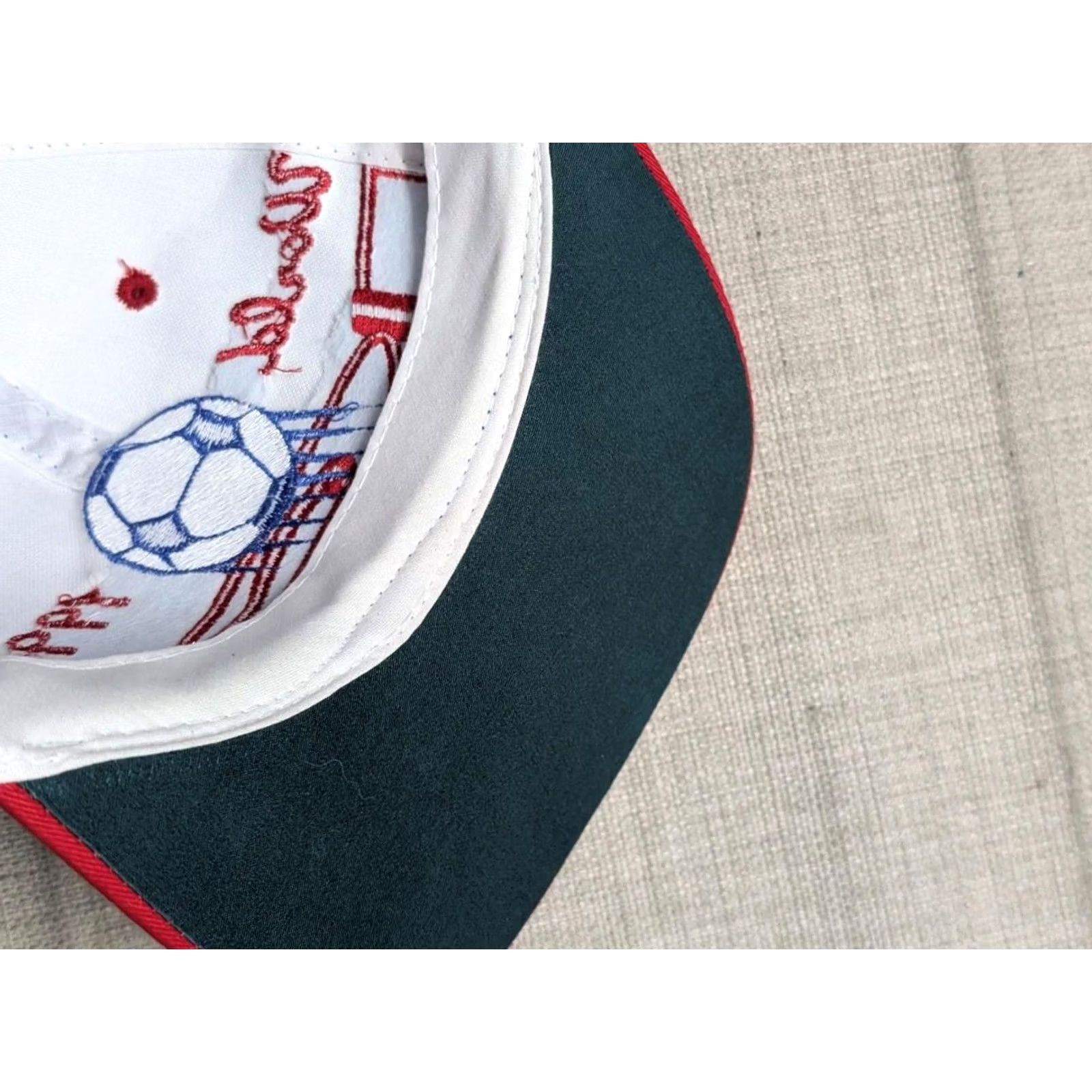 Vintage VINTAGE 1994 WORLD CUP IN LINE Hat Men Adjustable Blue Cotton Soccer USA 1990s snapback Size ONE SIZE - 6 Thumbnail