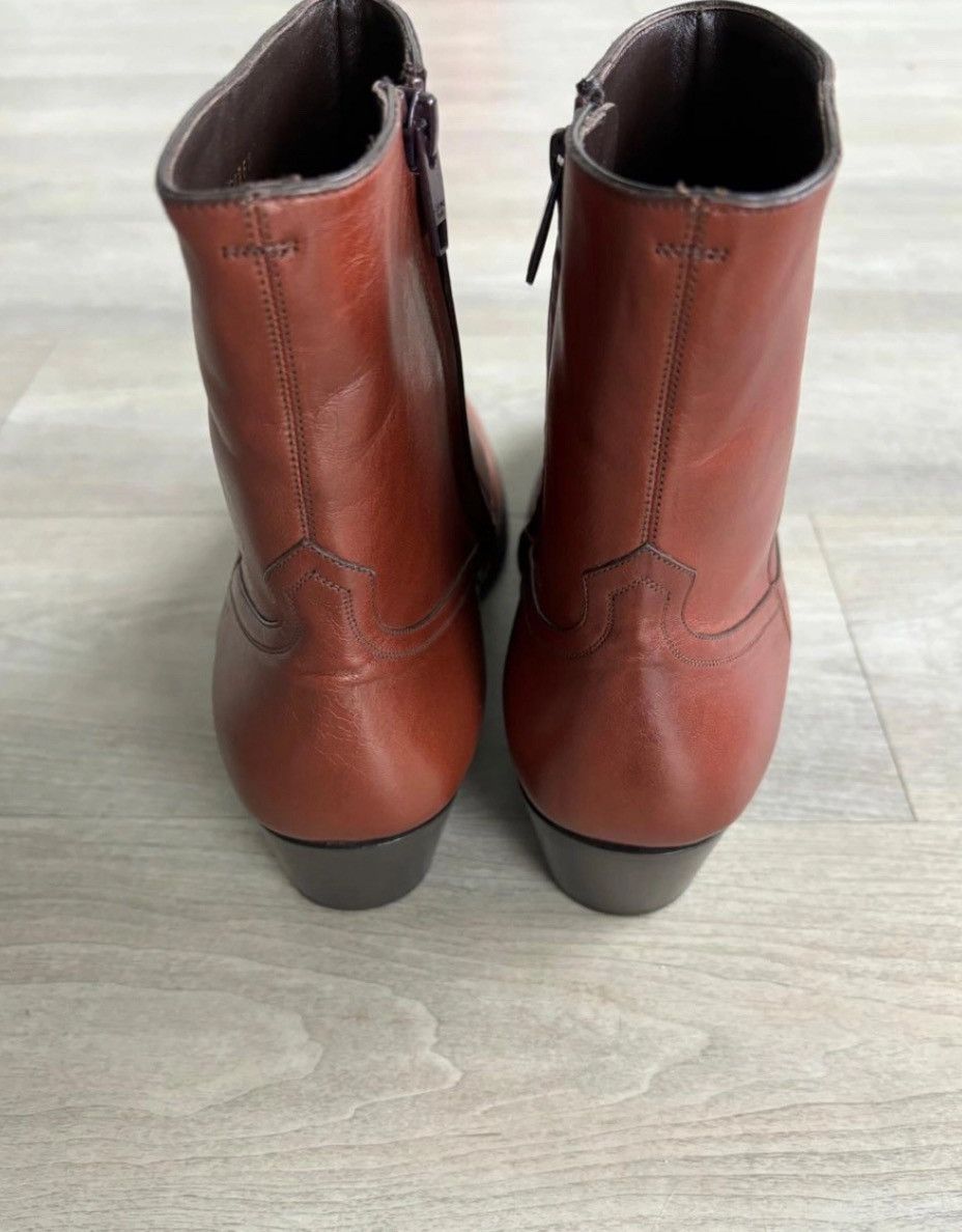 Celine Jacno Zipped Ankle Boots Size US 12 / EU 45 - 2 Thumbnail