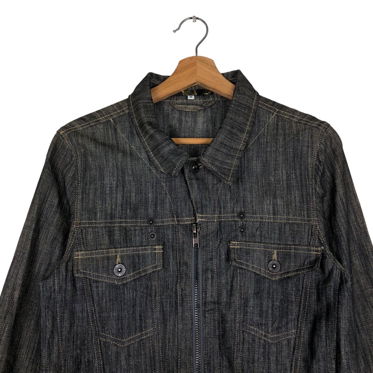 Japanese Brand 🔥Vtg Hikory Chore Jacket Worker Issey Miyake Japan Design Size US M / EU 48-50 / 2 - 3 Thumbnail