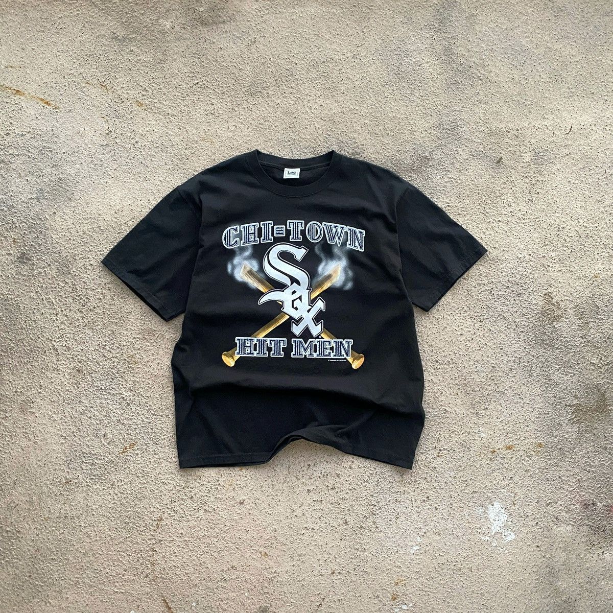 Y2K hot MLB Chicago White Sox Baseball L/S Tee Size XL