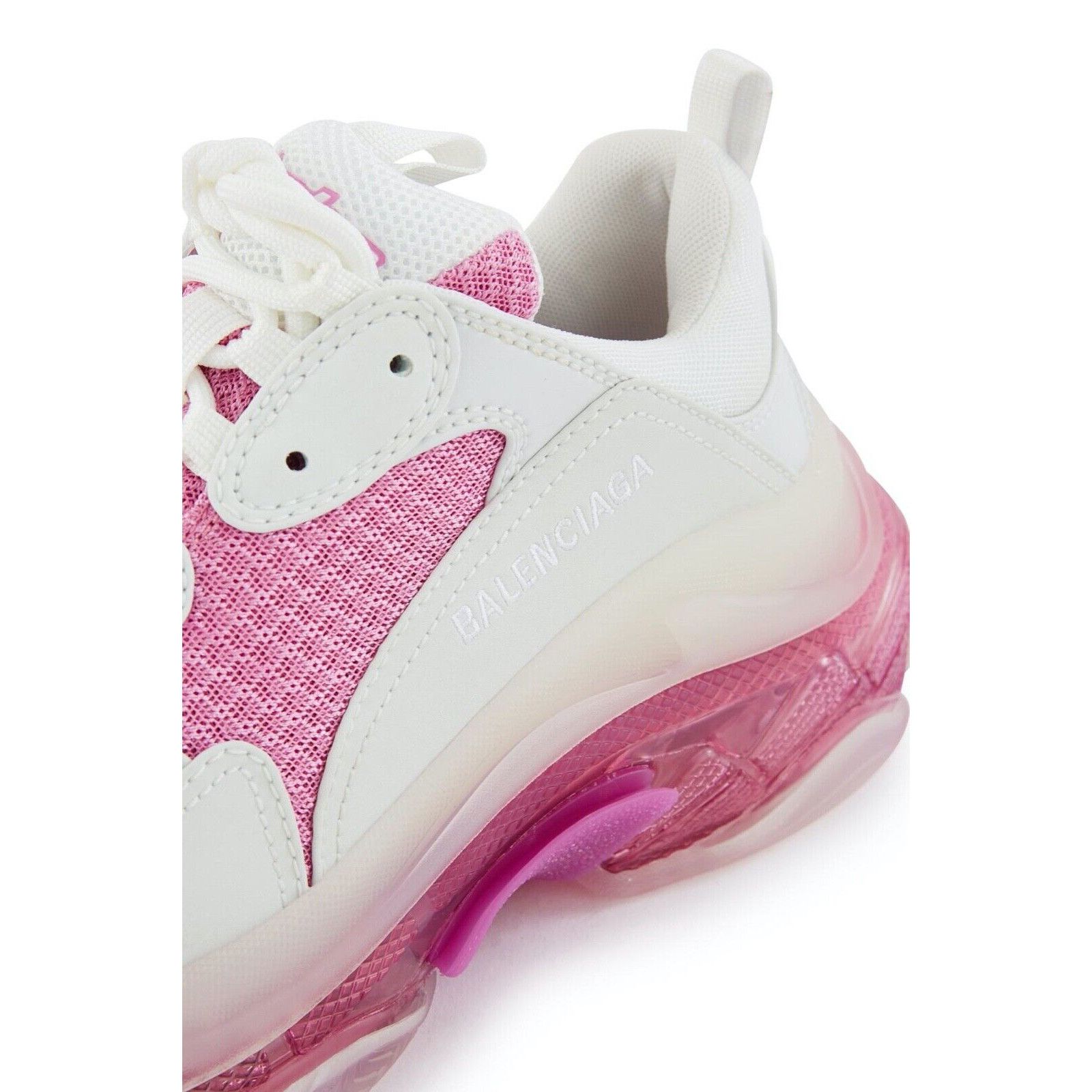 Balenciaga Triple S Sneaker Women Clear Low Platform Flat Trainer 37 Size US 7 / IT 37 - 5 Thumbnail